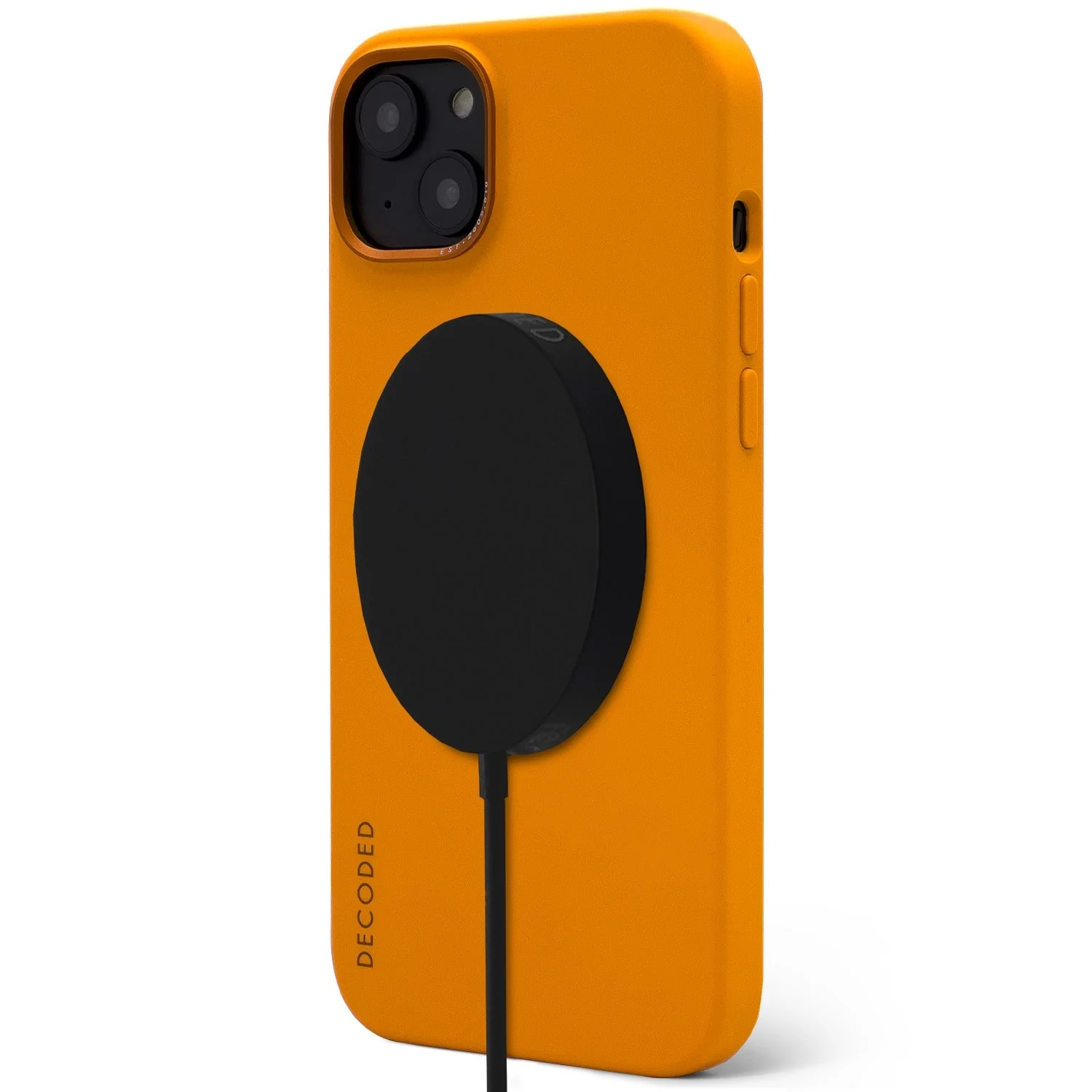 AntiMicrobial Silicone Back Case | Apricot | iPhone 14 Plus | D23IPO14MBCS9AT - Image 3