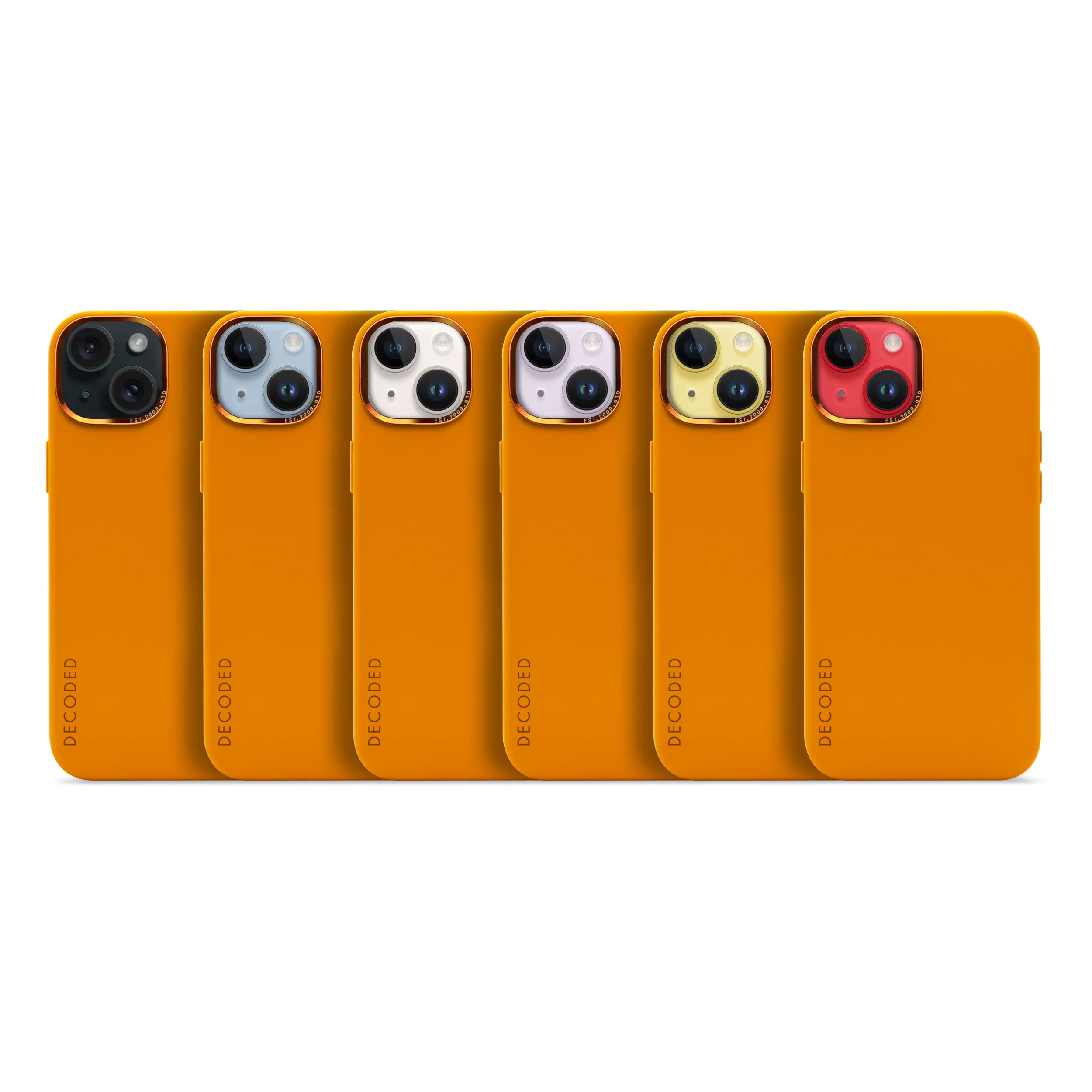AntiMicrobial Silicone Back Case | Apricot | iPhone 14 Plus | D23IPO14MBCS9AT - Image 8