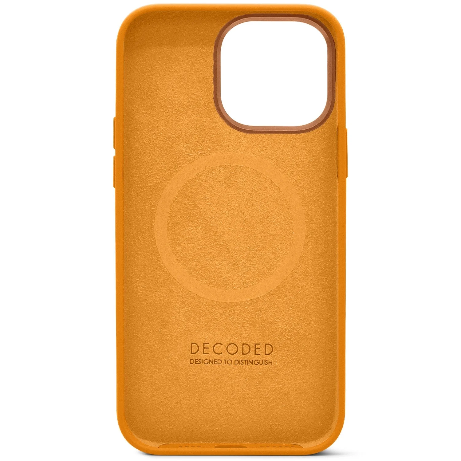 AntiMicrobial Silicone Back Case | Apricot | iPhone 14 Pro | D23IPO14PBCS9AT - Image 2