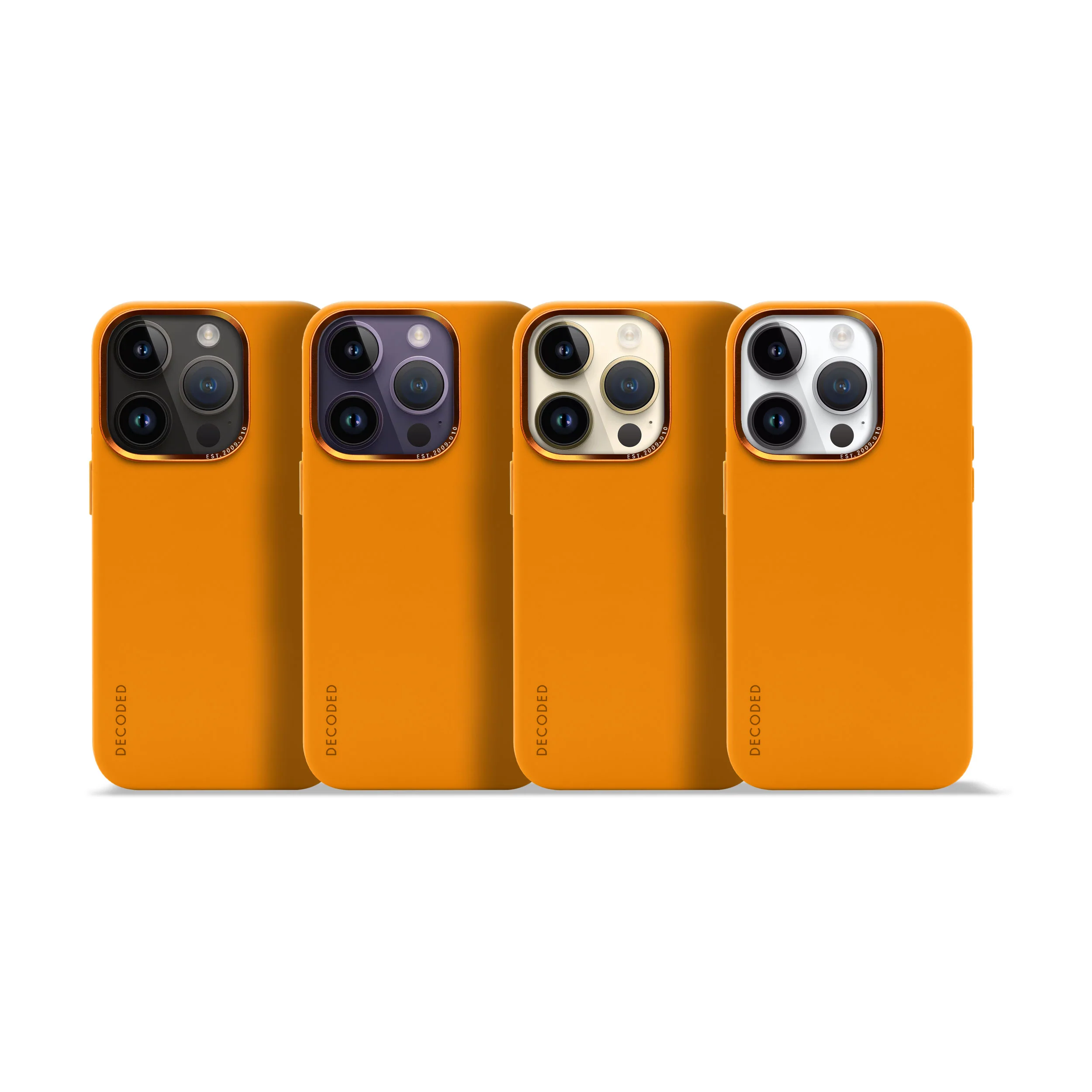 AntiMicrobial Silicone Back Case | Apricot | iPhone 14 Pro Max | D23IPO14PMBCS9AT - Image 8