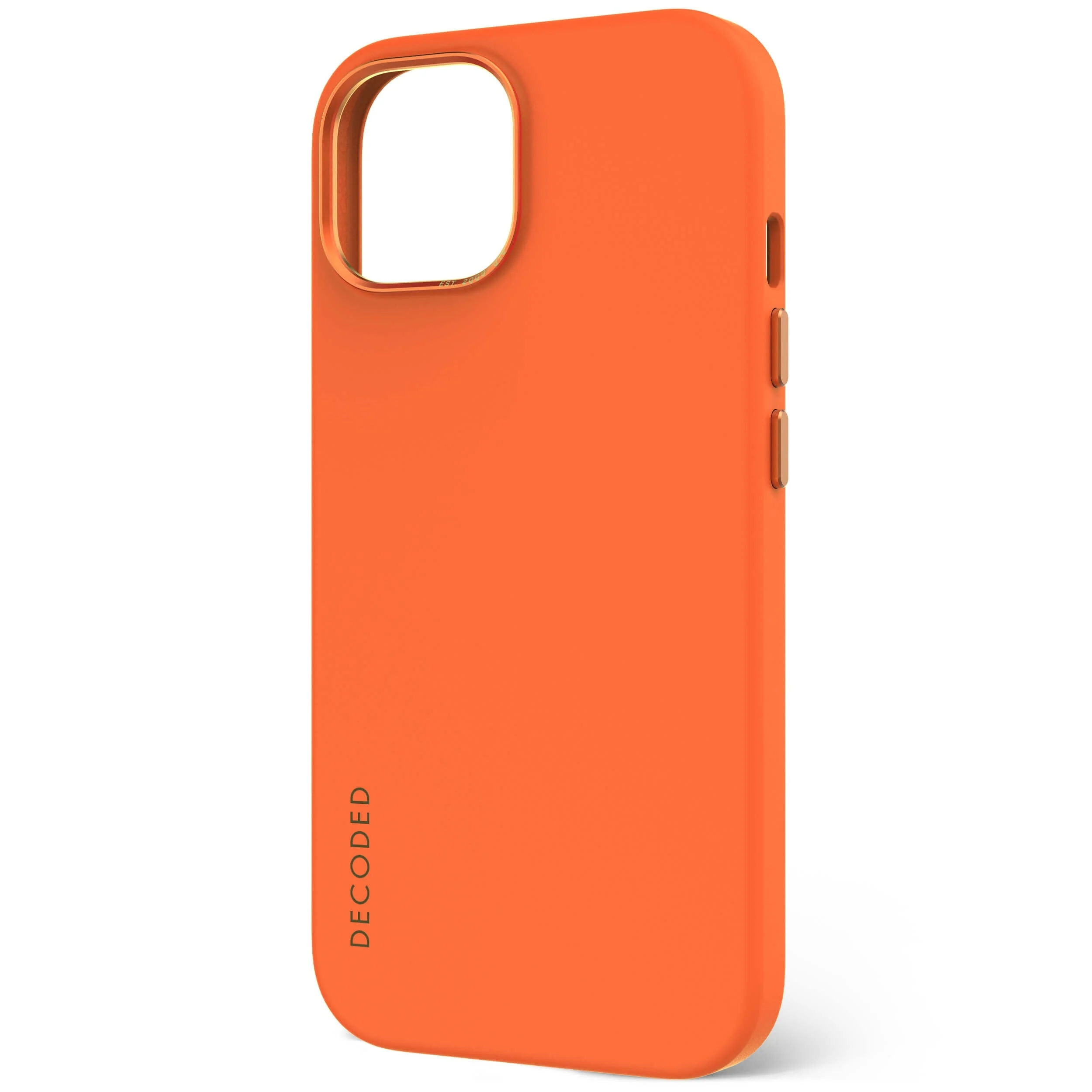 AntiMicrobial Silicone Back Case | Apricot | iPhone 15 | D24IPO15BCS9AH - Image 4