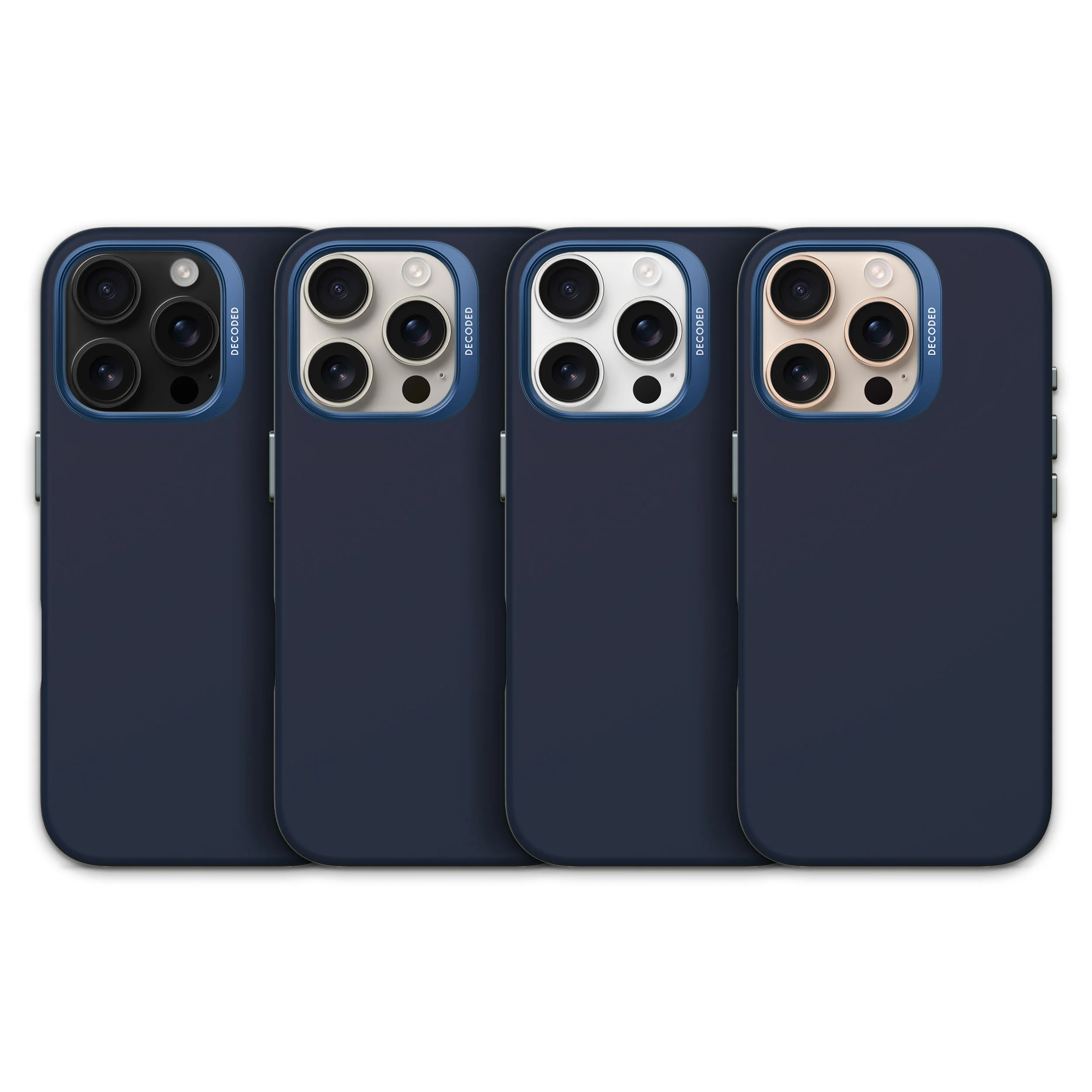 AntiMicrobial Silicone Case | Blue Print | iPhone 16 Pro Max | D25IPO16PMBCS9BT - Image 11