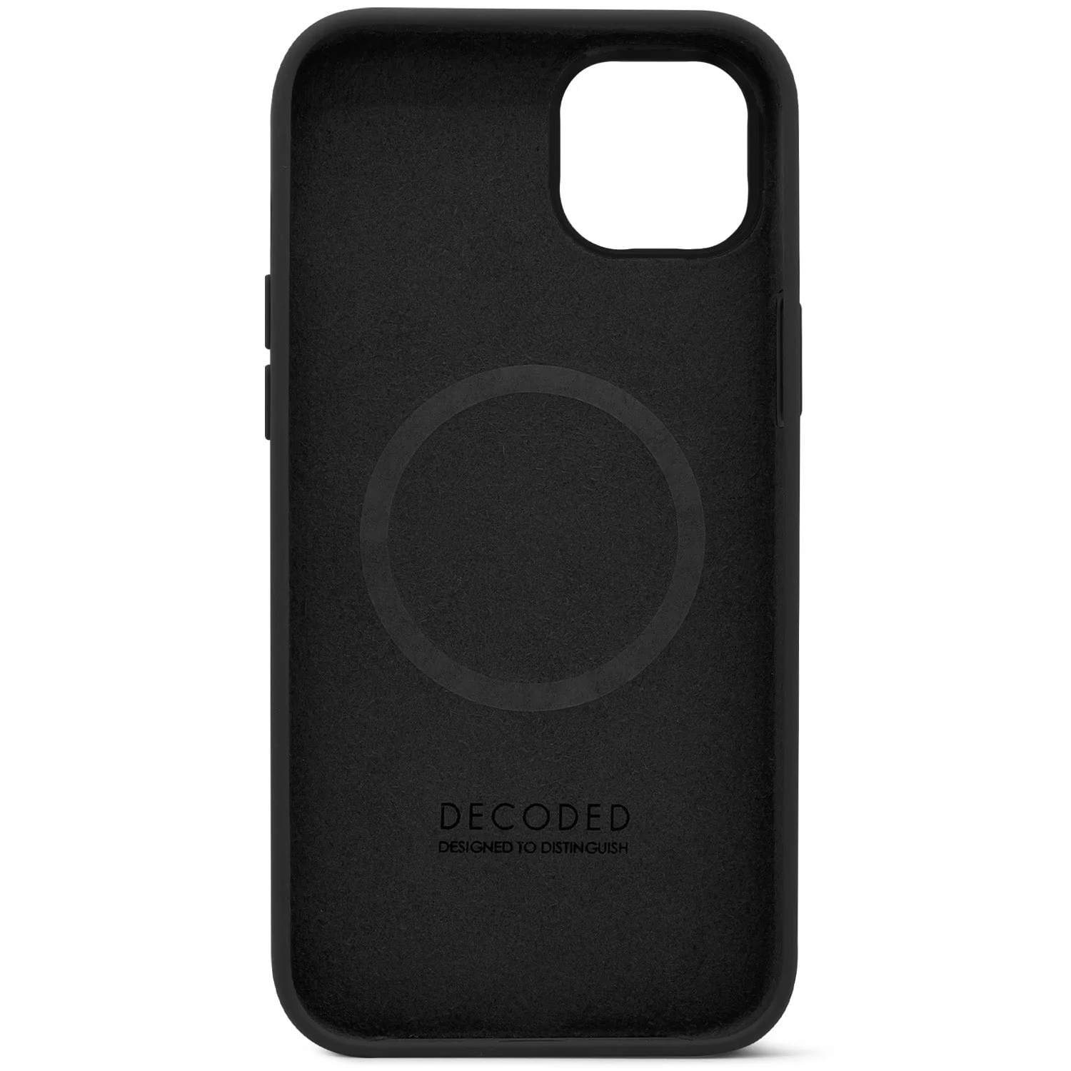 AntiMicrobial Silicone Back Case | Charcoal | iPhone 14 Plus | D23IPO14MBCS9CL - Image 2
