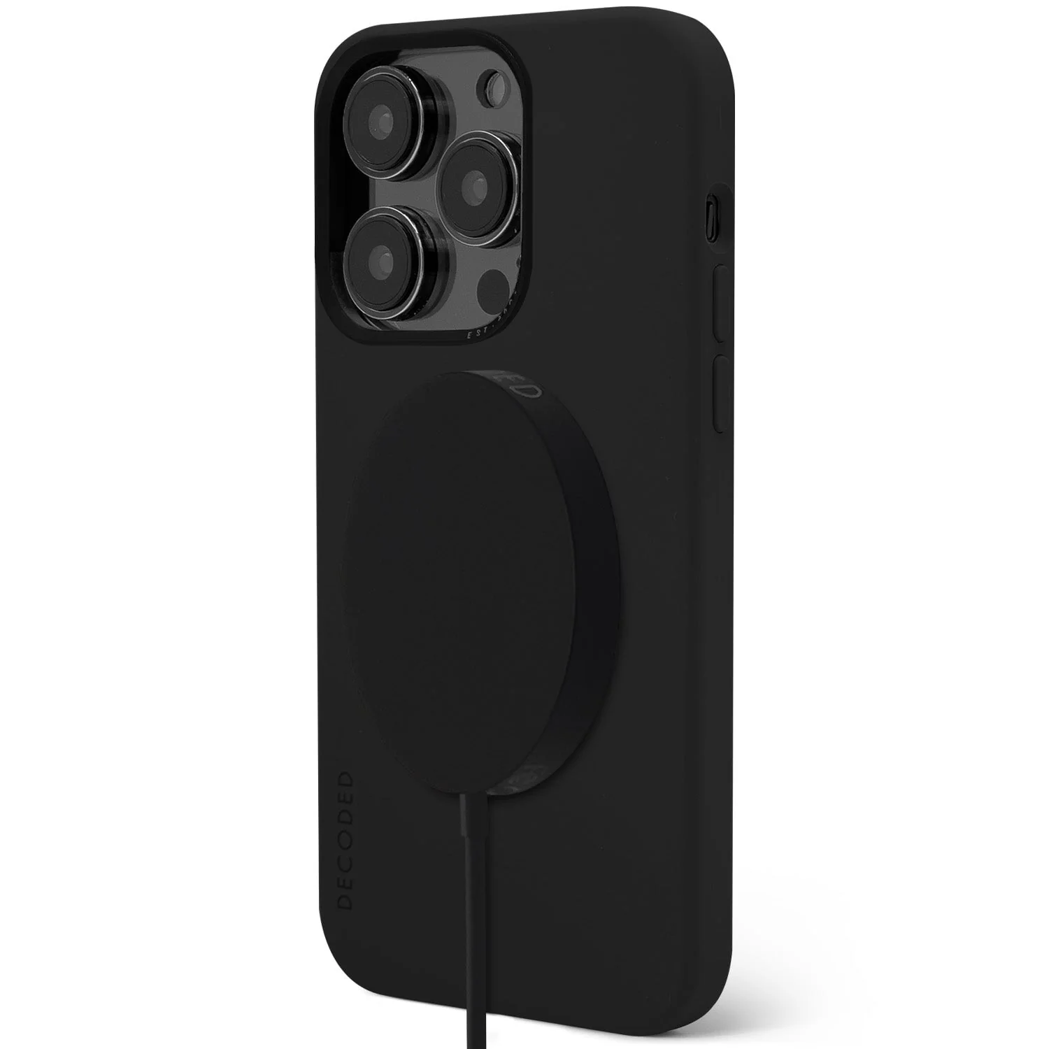 AntiMicrobial Silicone Back Case | Charcoal | iPhone 14 Pro Max | D23IPO14PMBCS9CL - Image 3