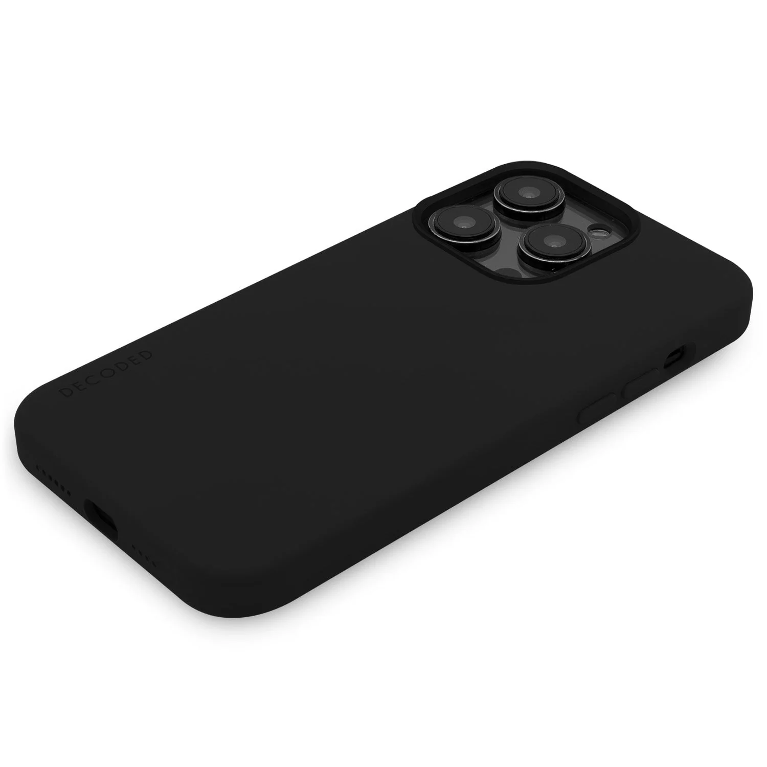 AntiMicrobial Silicone Back Case | Charcoal | iPhone 14 Pro Max | D23IPO14PMBCS9CL - Image 6