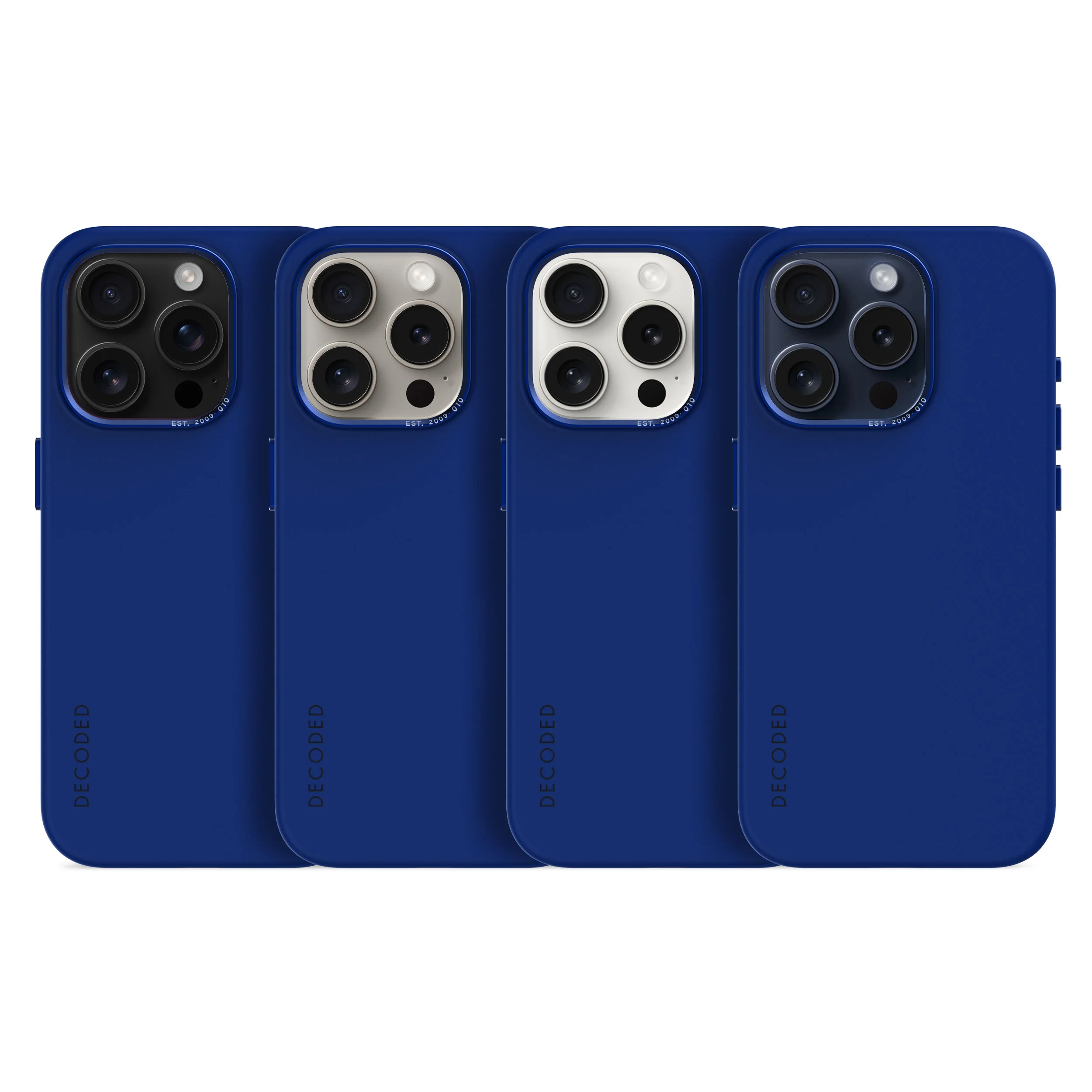 AntiMicrobial Silicone Back Case | Galactic Blue | iPhone 15 Pro | D24IPO15PBCS9GB - Image 7