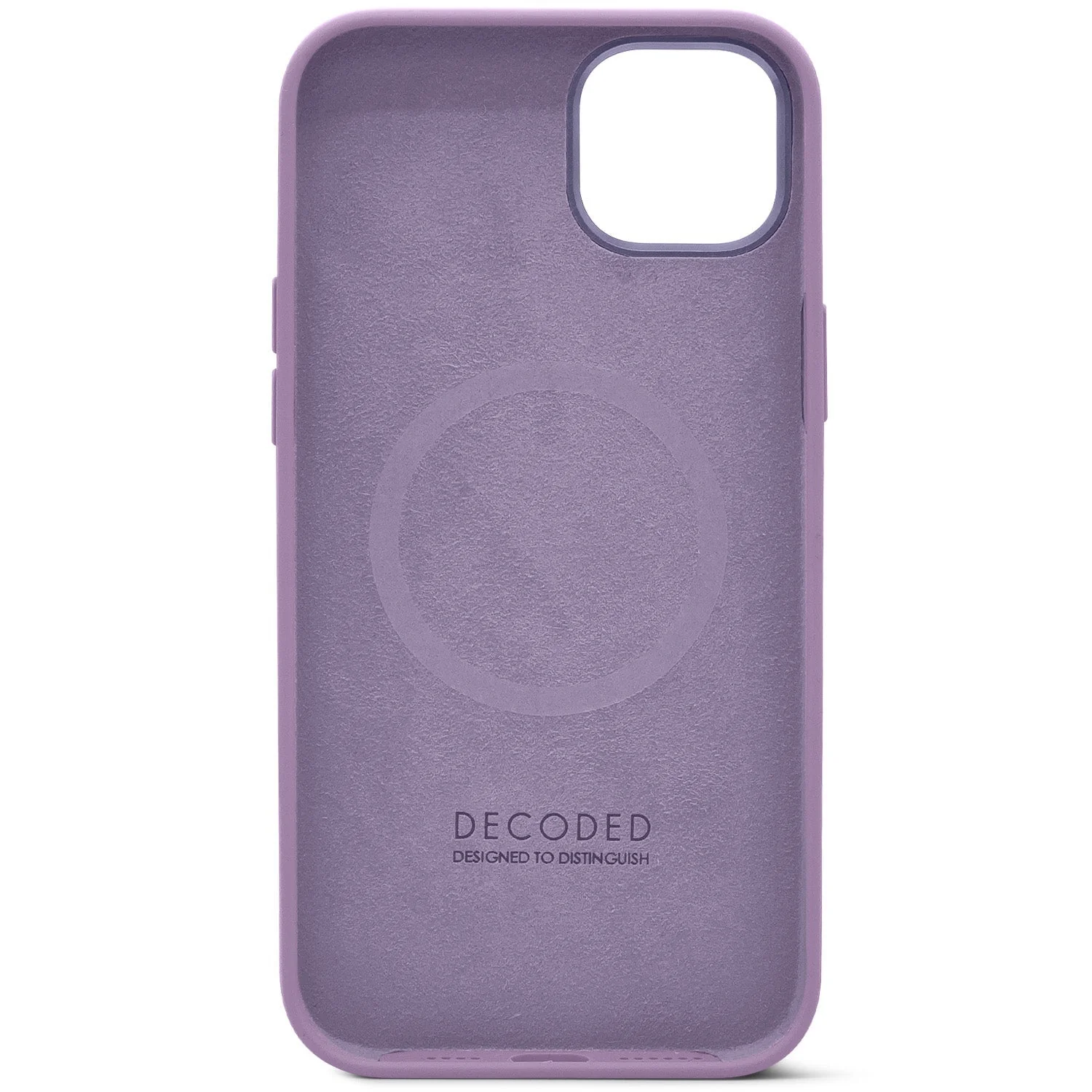 AntiMicrobial Silicone Back Case | Lavender | iPhone 14 Plus | D23IPO14MBCS9LR - Image 2