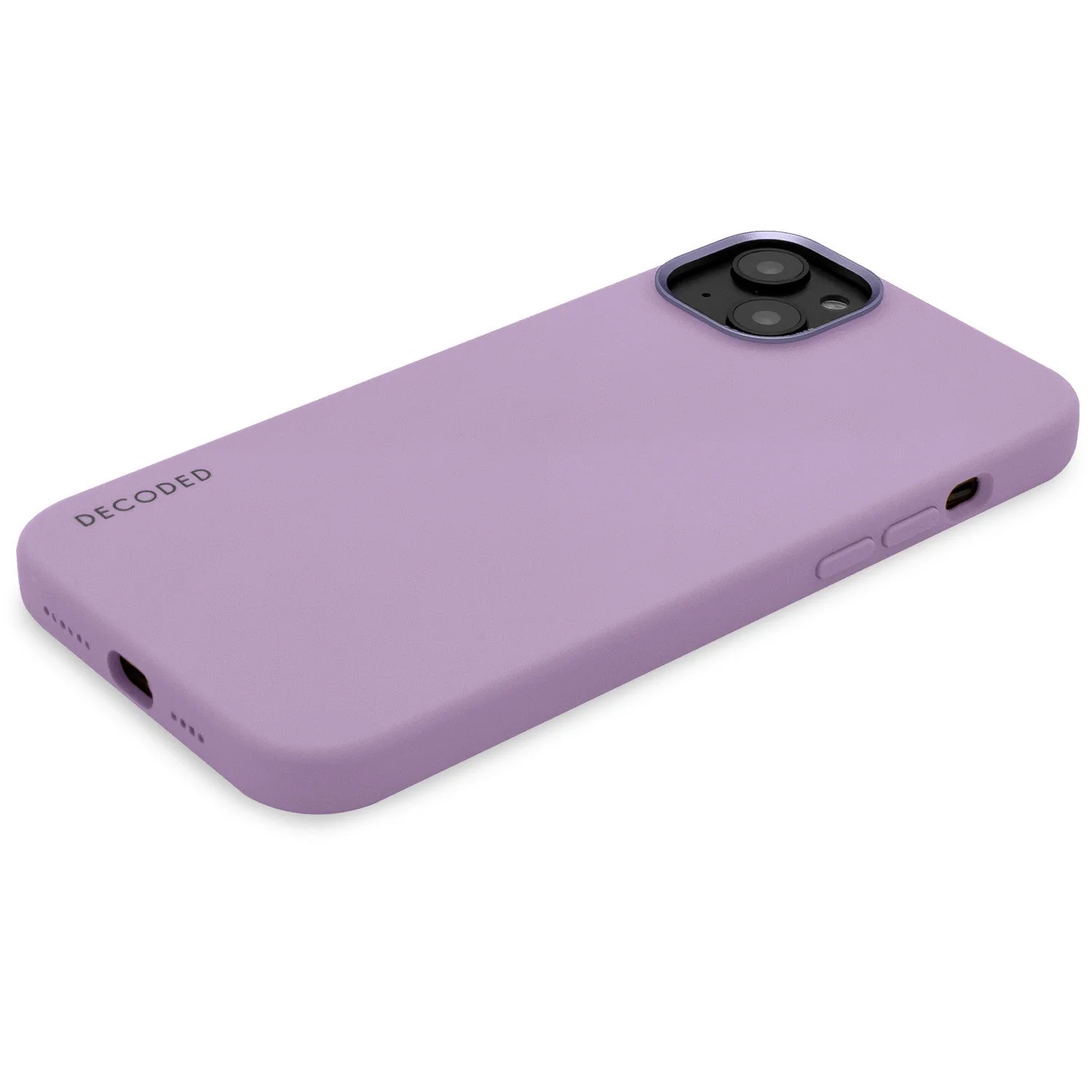 AntiMicrobial Silicone Back Case | Lavender | iPhone 14 Plus | D23IPO14MBCS9LR - Image 6