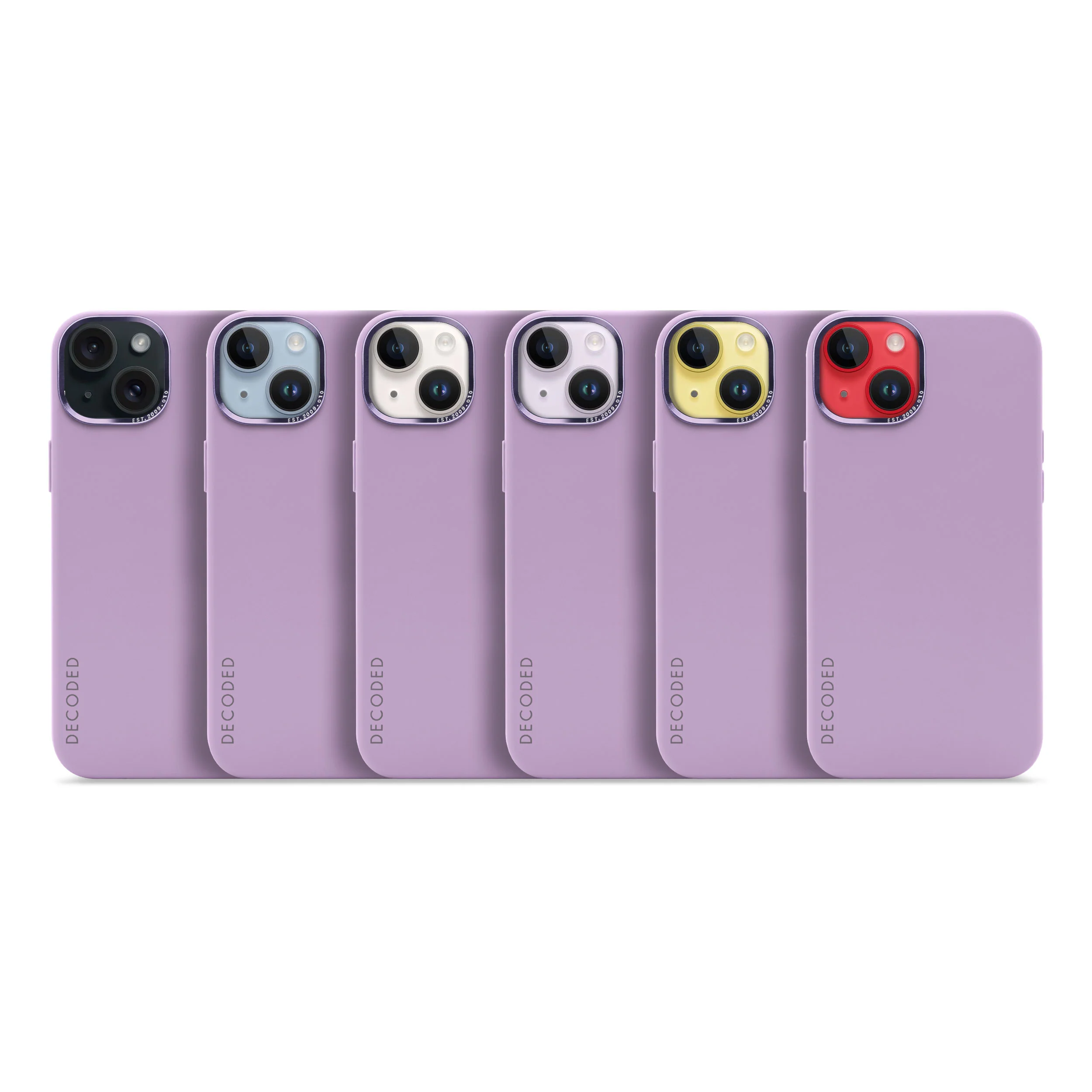 AntiMicrobial Silicone Back Case | Lavender | iPhone 14 Plus | D23IPO14MBCS9LR - Image 8