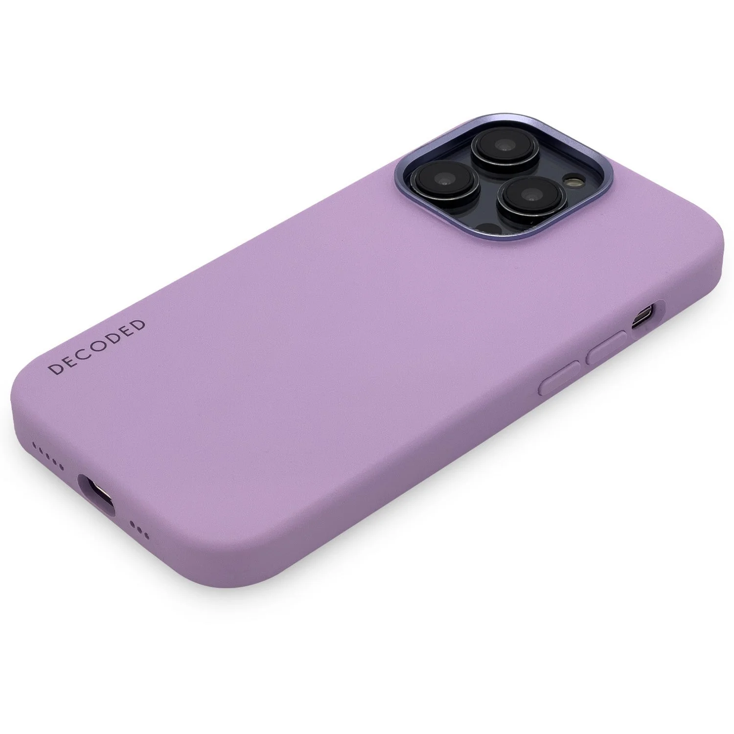 AntiMicrobial Silicone Back Case | Lavender | iPhone 14 Pro | D23IPO14PBCS9LR - Image 6