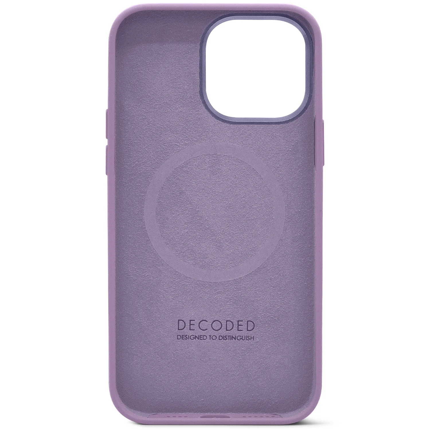 AntiMicrobial Silicone Back Case | Lavender | iPhone 14 Pro Max | D23IPO14PMBCS9LR - Image 2