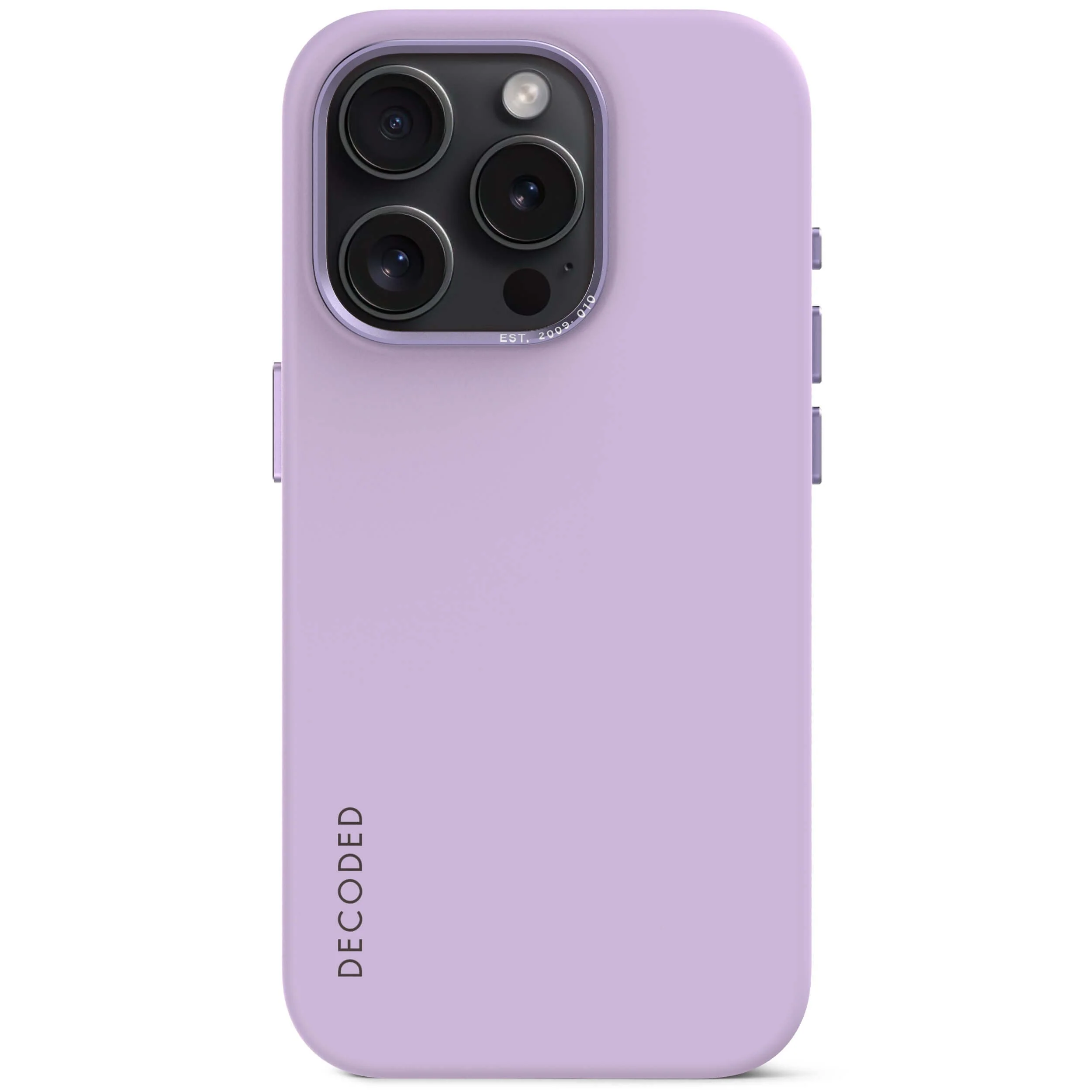 AntiMicrobial Silicone Back Case | Lavender | iPhone 15 Pro | D24IPO15PBCS9DR