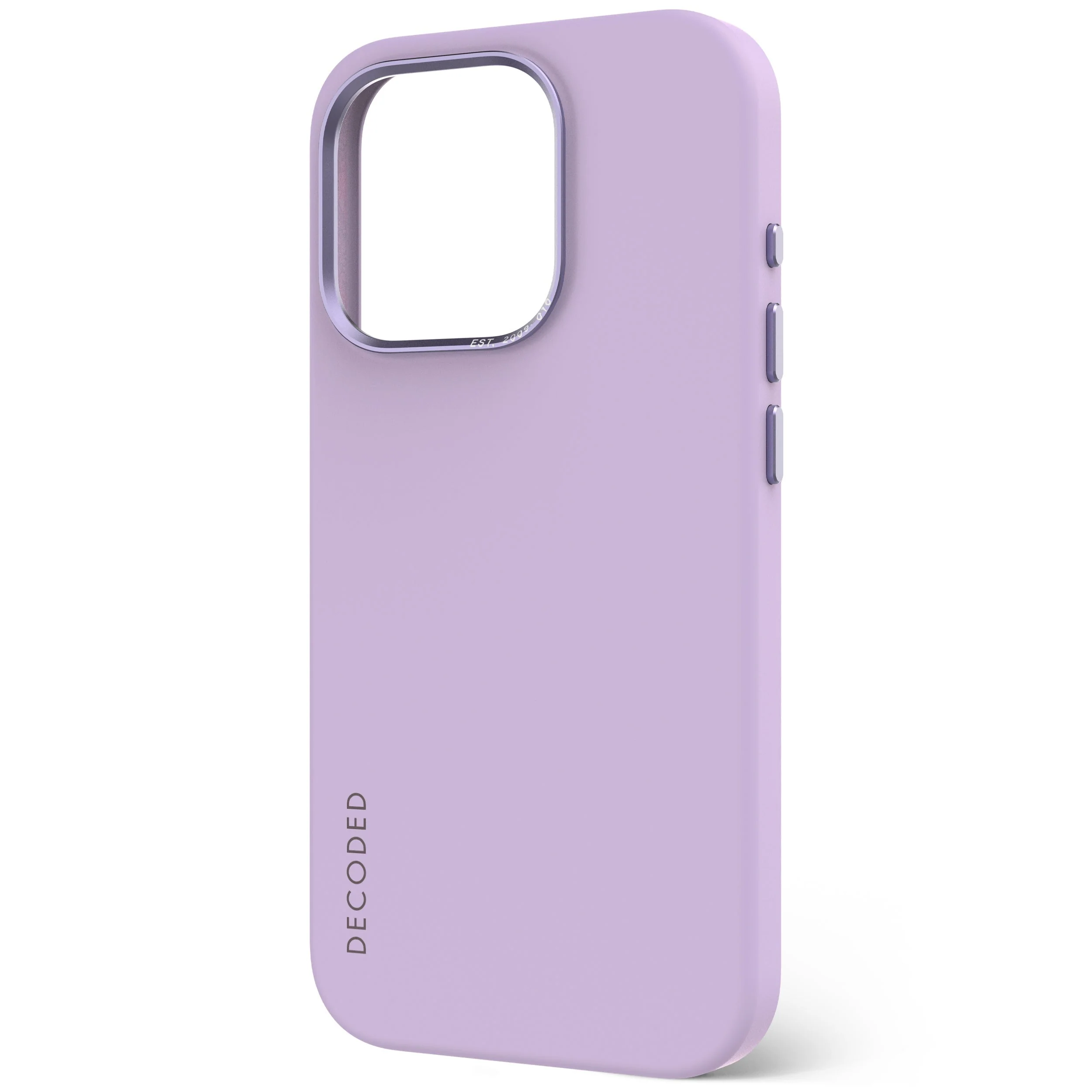 AntiMicrobial Silicone Back Case | Lavender | iPhone 15 Pro Max | D24IPO15PMBCS9DR - Image 4