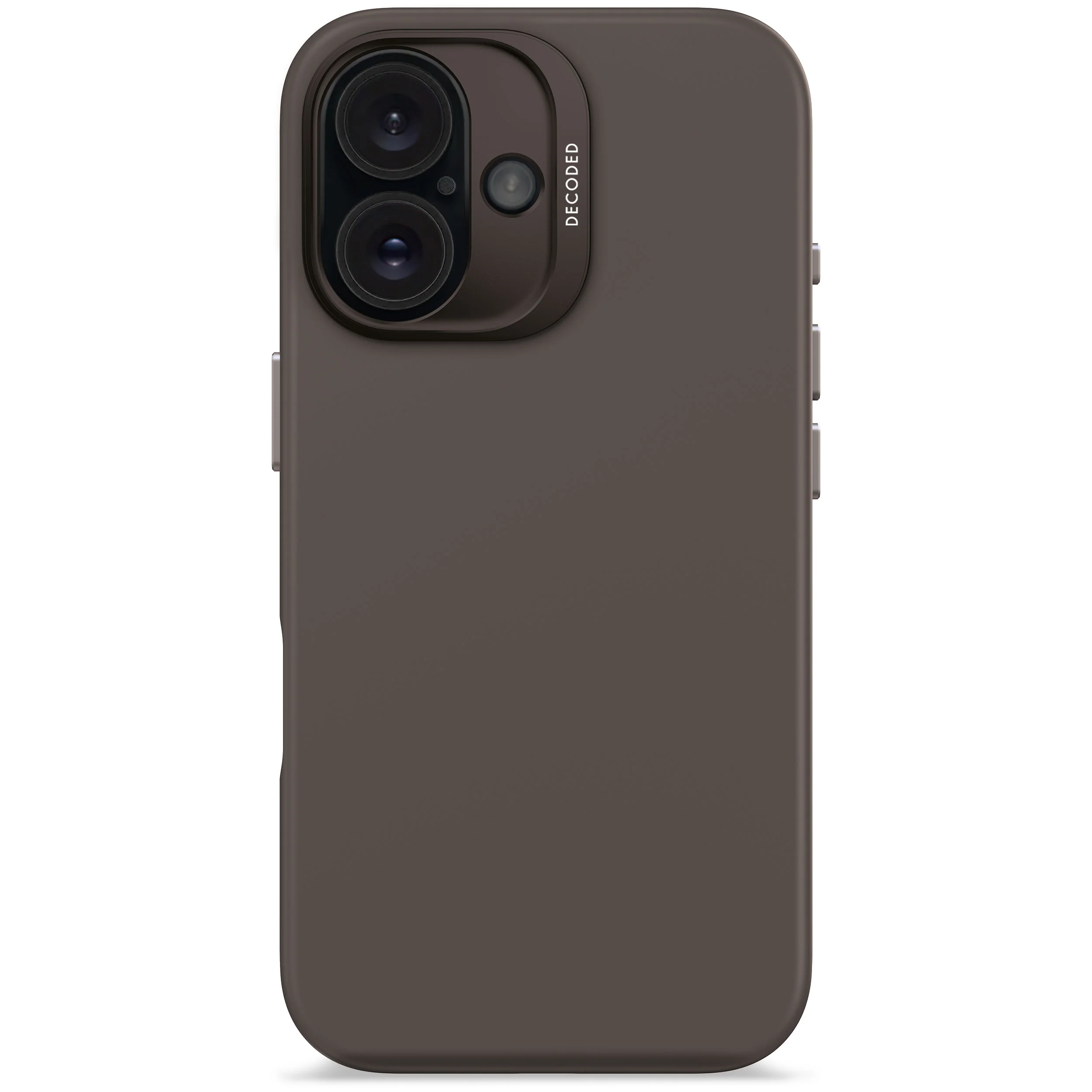 AntiMicrobial Silicone Case | Phantom Black | iPhone 16 | D25IPO16BCS9PM