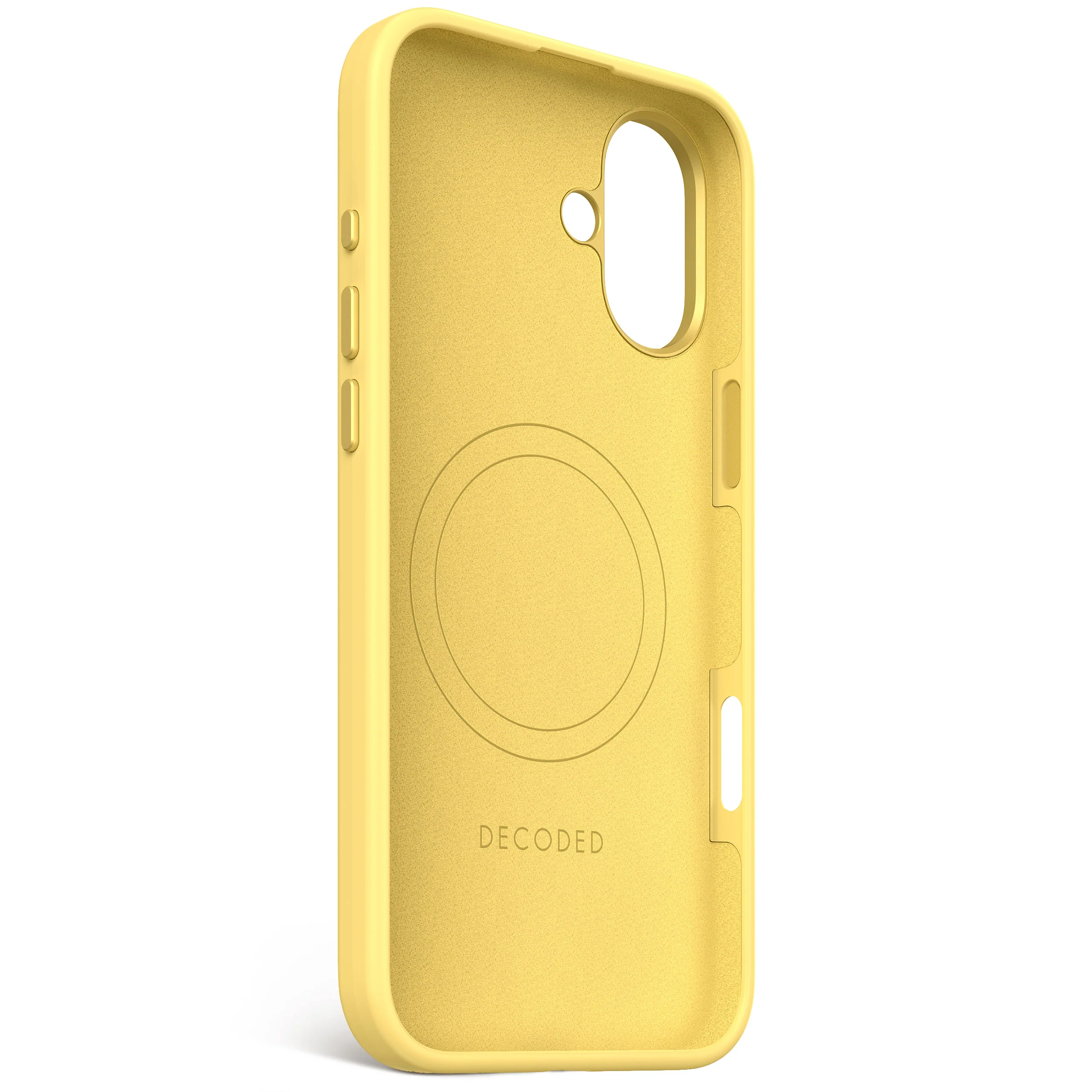 AntiMicrobial Silicone Case | Popcorn Yellow | iPhone 16 Plus | D25IPO16PLBCS9PN - Image 3