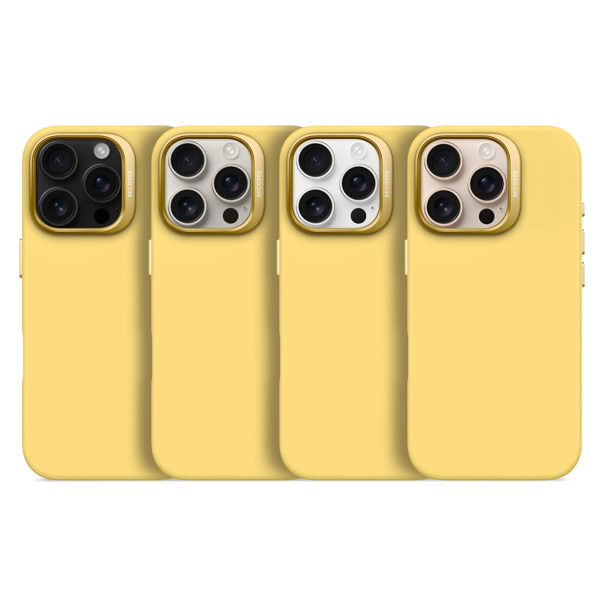 AntiMicrobial Silicone Case | Popcorn Yellow | iPhone 16 Pro | D25IPO16PBCS9PN - Image 11