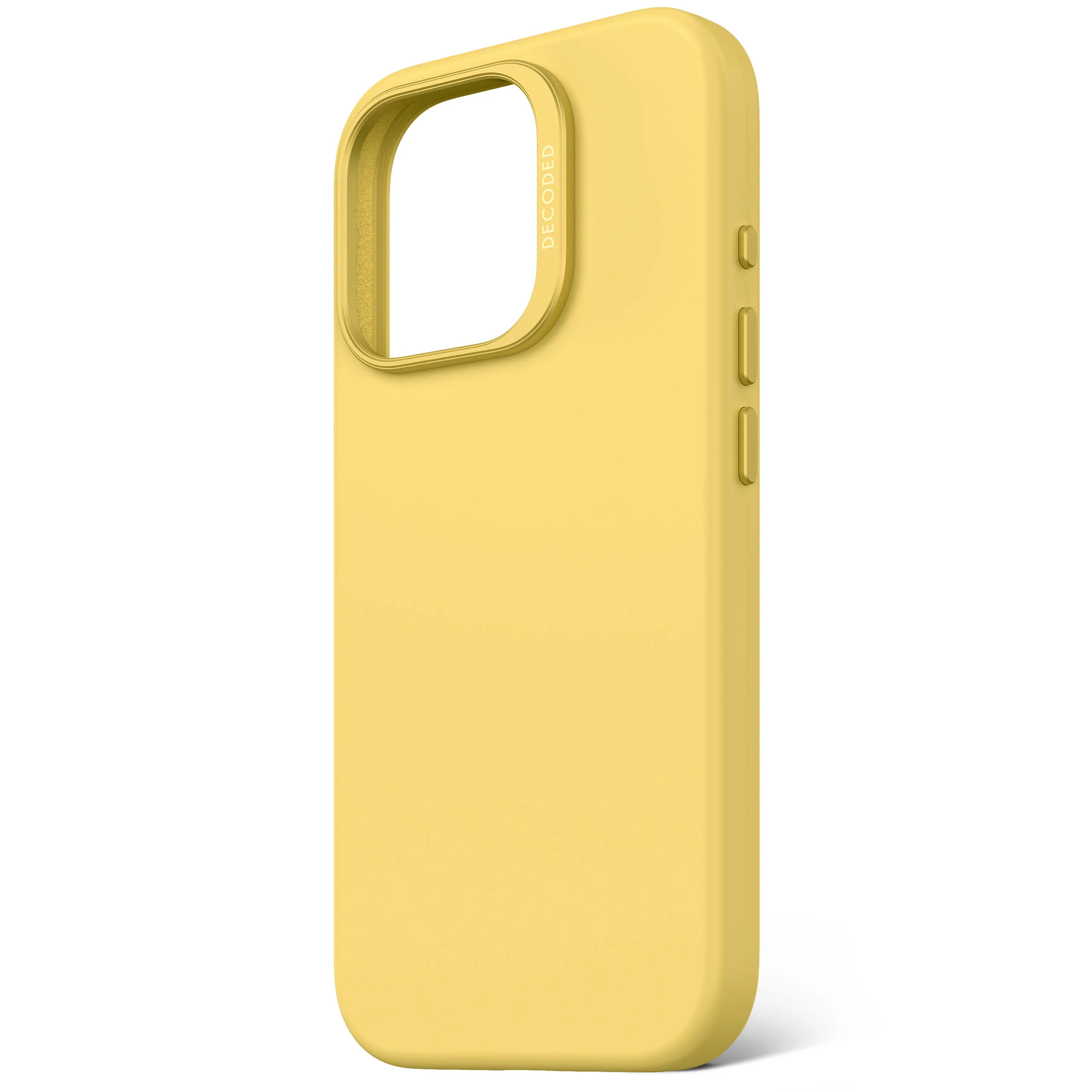 AntiMicrobial Silicone Case | Popcorn Yellow | iPhone 16 Pro | D25IPO16PBCS9PN - Image 9