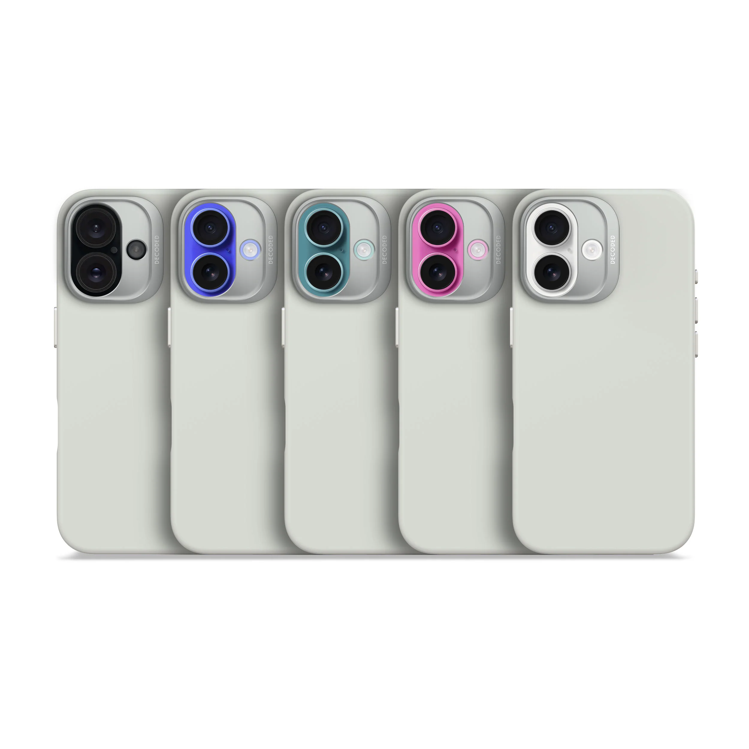 AntiMicrobial Silicone Case | Stone Grey | iPhone 16 | D25IPO16BCS9SY - Image 11