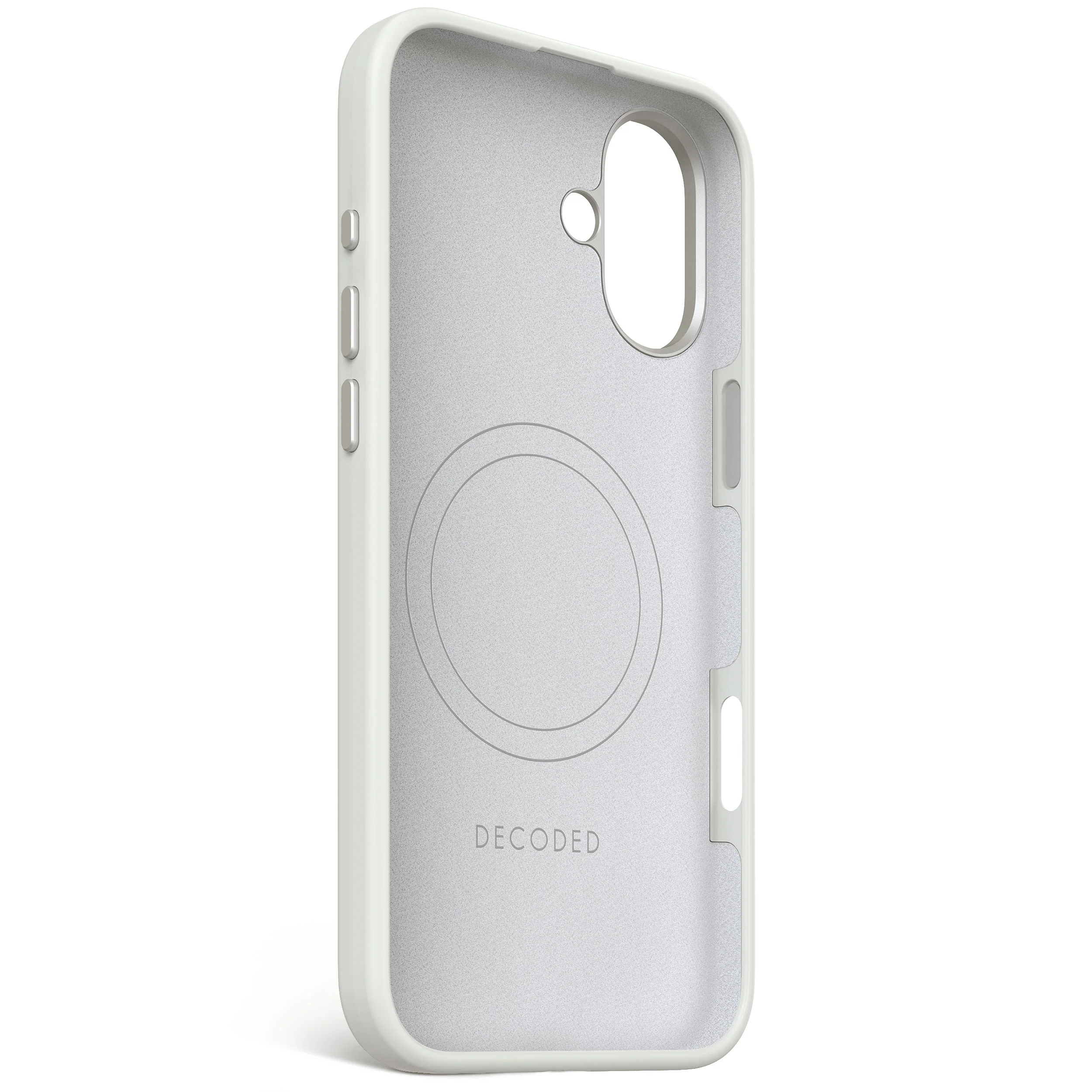 AntiMicrobial Silicone Case | Stone Grey | iPhone 16 Plus | D25IPO16PLBCS9SY - Image 4