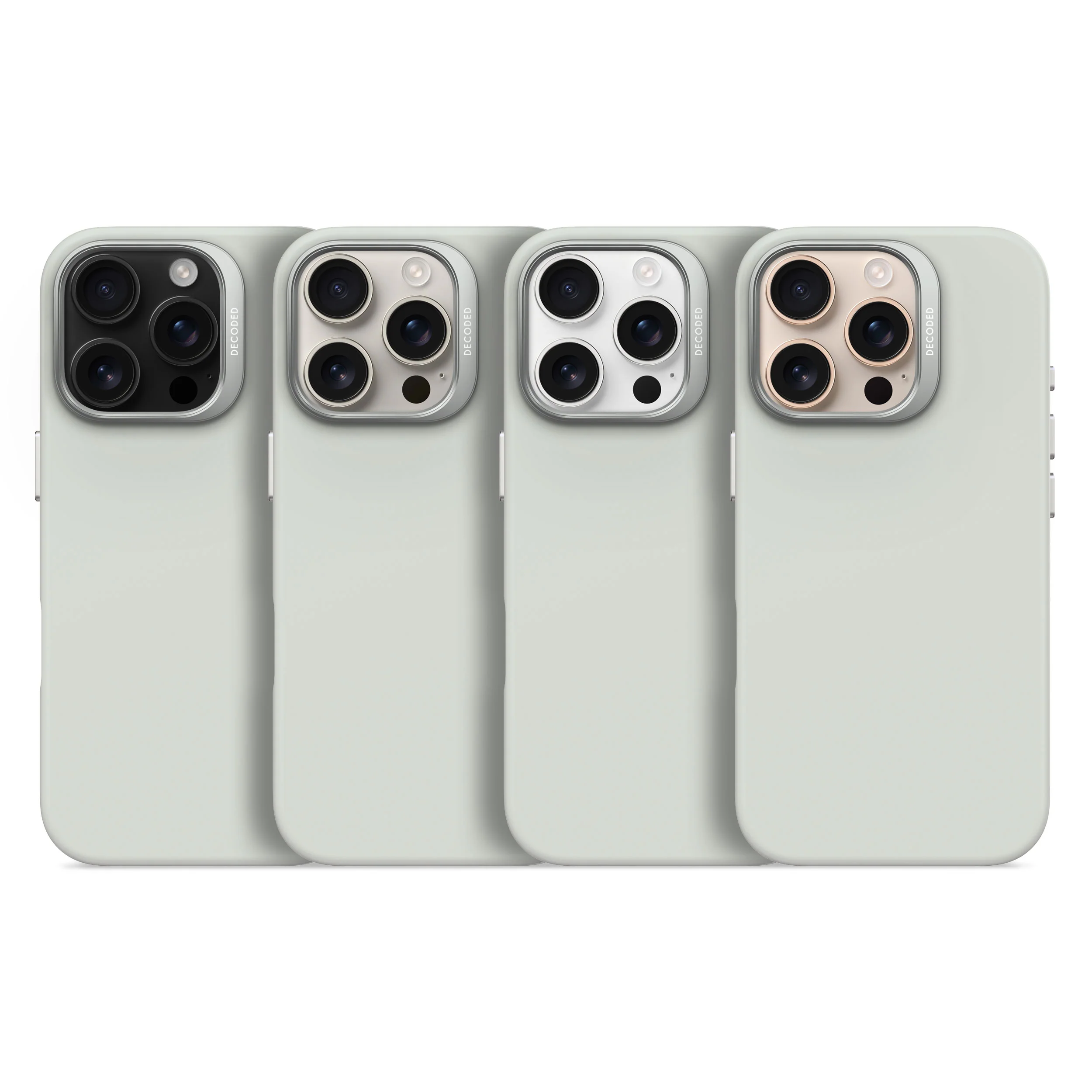 AntiMicrobial Silicone Case | Stone Grey | iPhone 16 Pro | D25IPO16PBCS9SY - Image 11