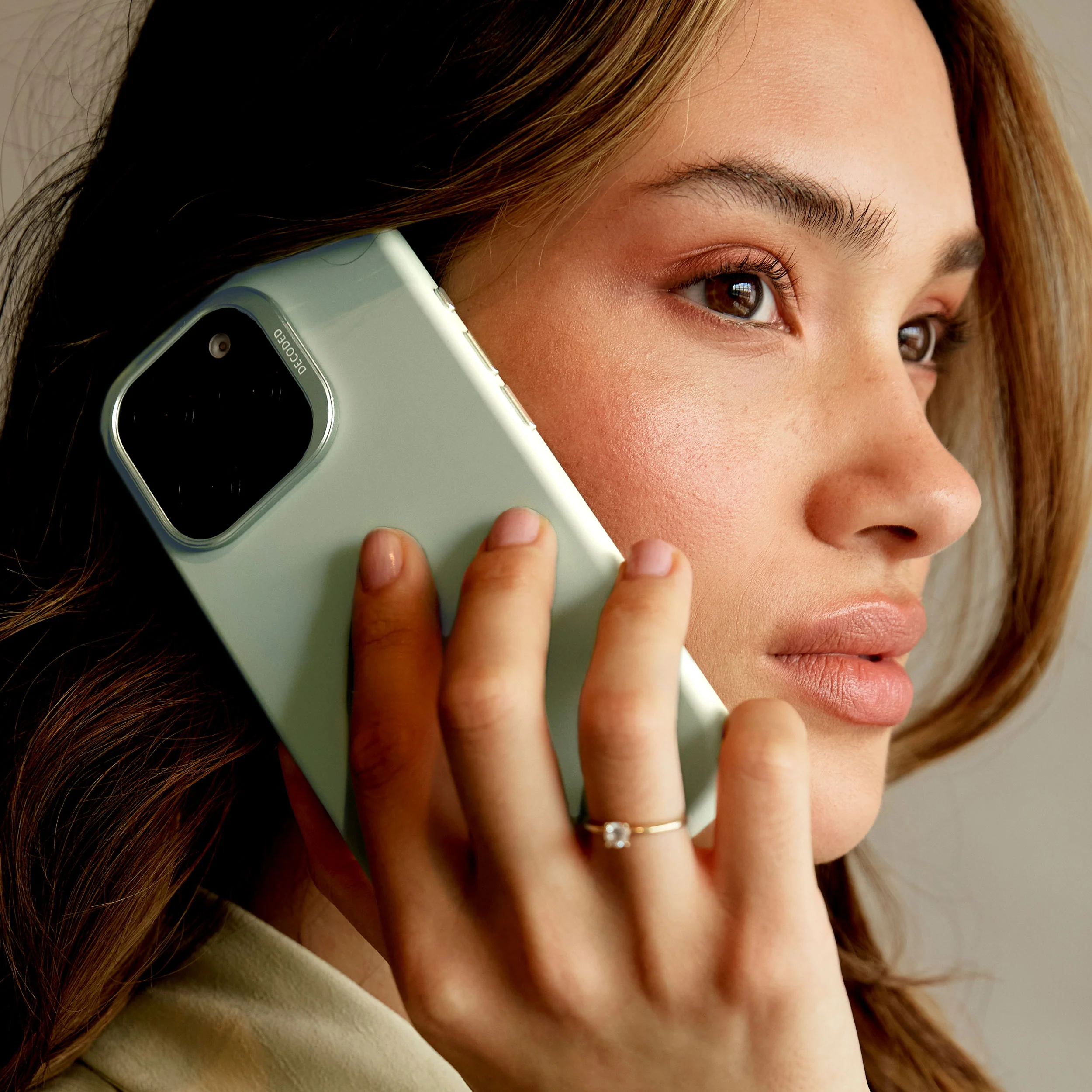 AntiMicrobial Silicone Case | Jade Green | iPhone 15 Pro | D24IPO15PBCS1JN - Image 5