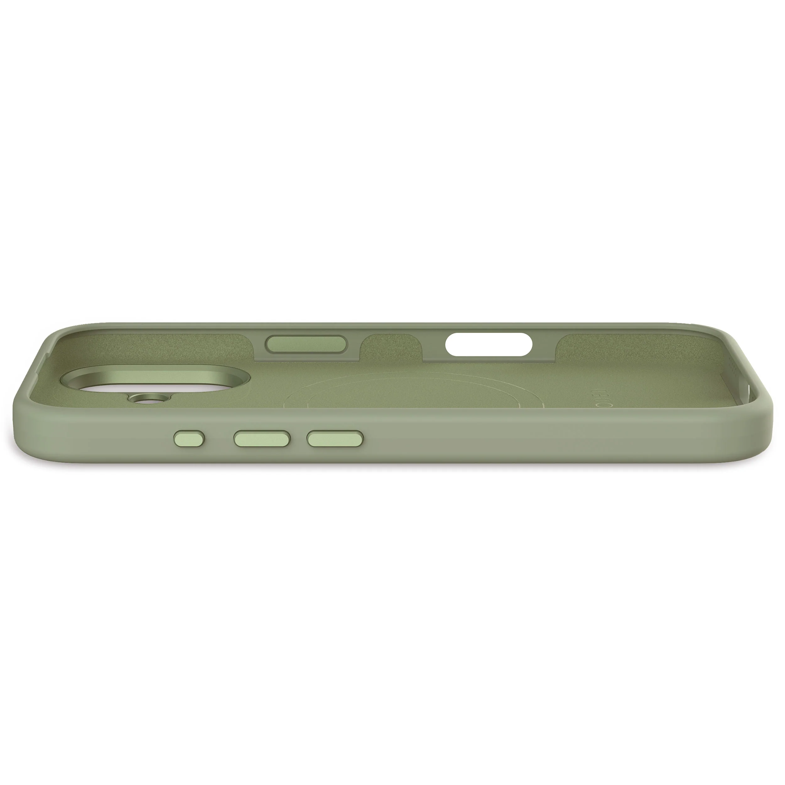 AntiMicrobial Silicone Case | Jade Green | iPhone 16 | D25IPO16BCS9JN - Image 4