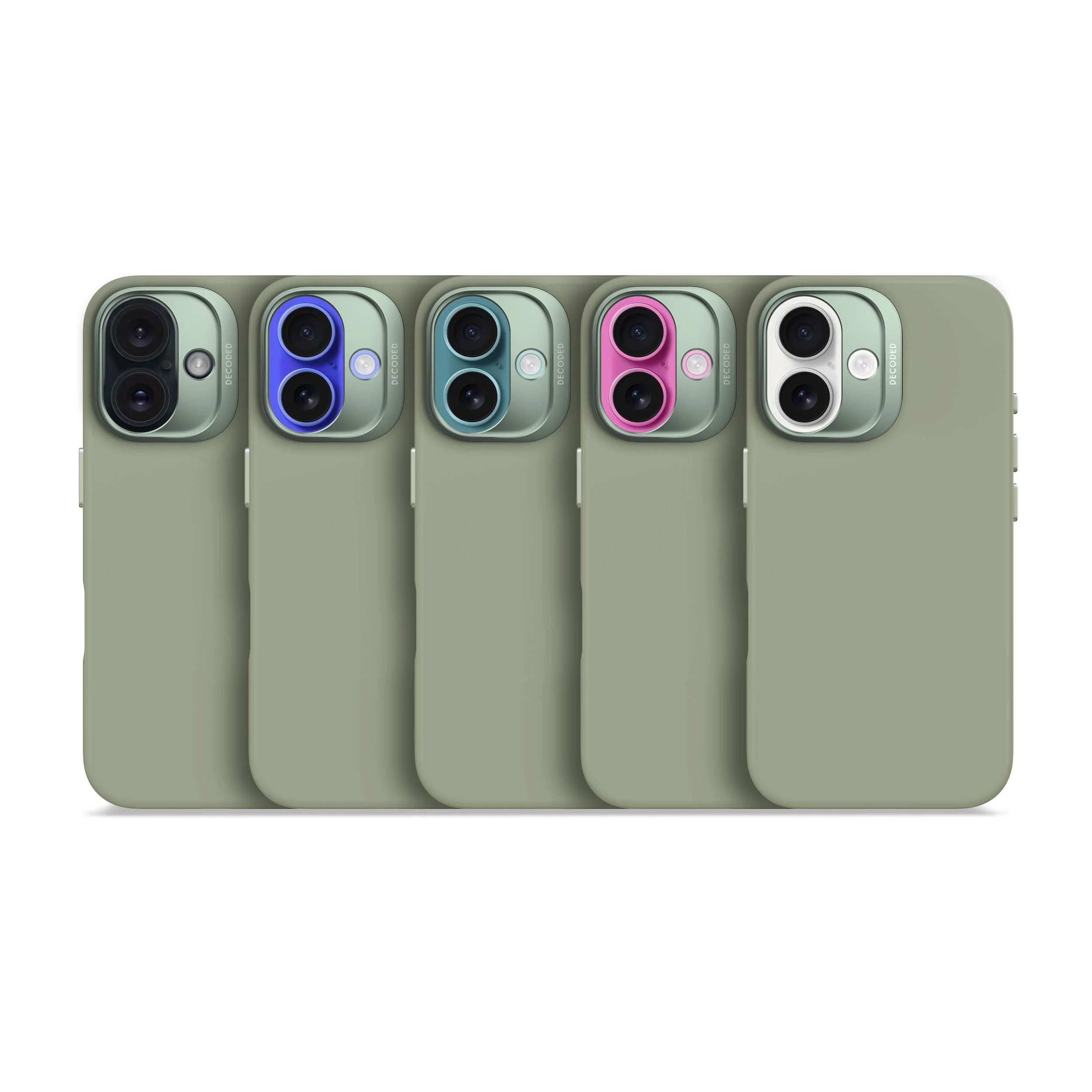 AntiMicrobial Silicone Case | Jade Green | iPhone 16 | D25IPO16BCS9JN - Image 9