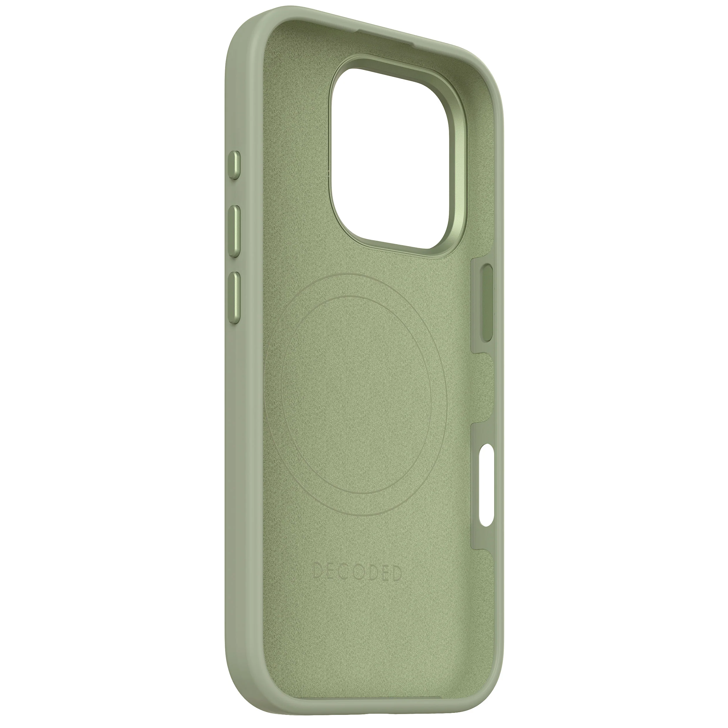 AntiMicrobial Silicone Case | Jade Green | iPhone 16 Pro | D25IPO16PBCS9JN - Image 4