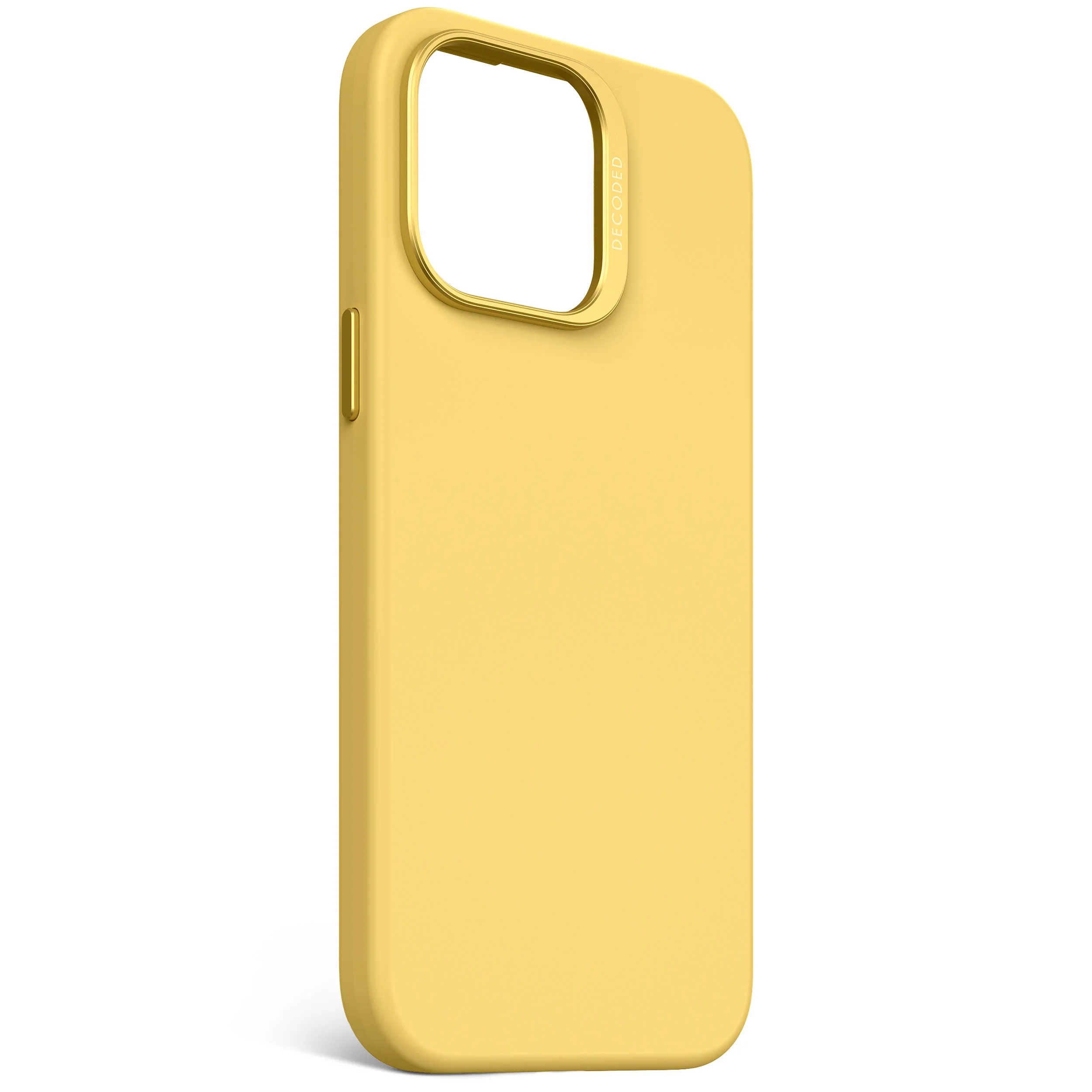 AntiMicrobial Silicone Case | Popcorn Yellow | iPhone 15 Pro Max | D24IPO15PMBCS1PN - Image 2