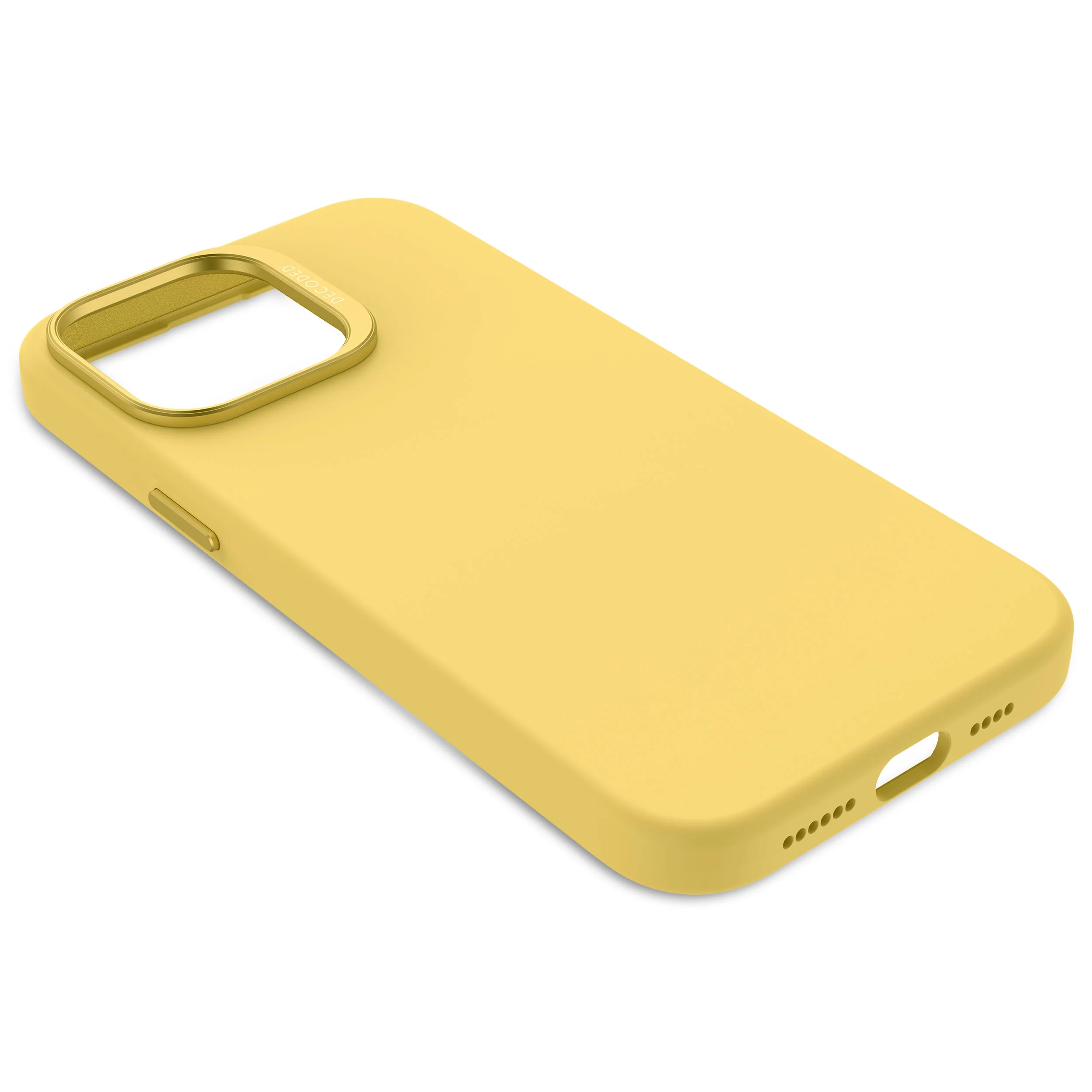 AntiMicrobial Silicone Case | Popcorn Yellow | iPhone 15 Pro Max | D24IPO15PMBCS1PN - Image 8