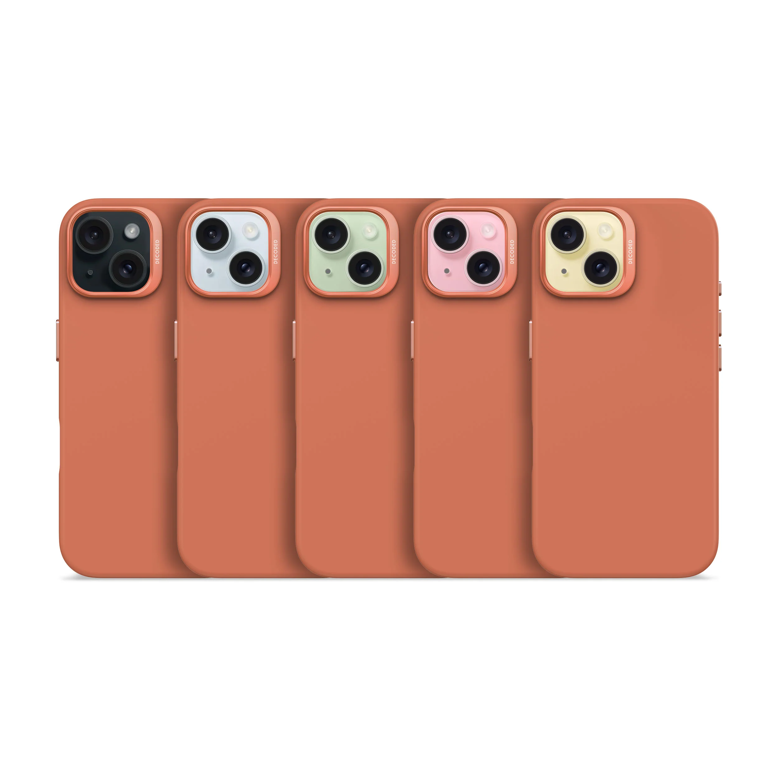 AntiMicrobial Silicone Case | Sand Stone Pink | iPhone 15 | D24IPO15BCS1SE - Image 9