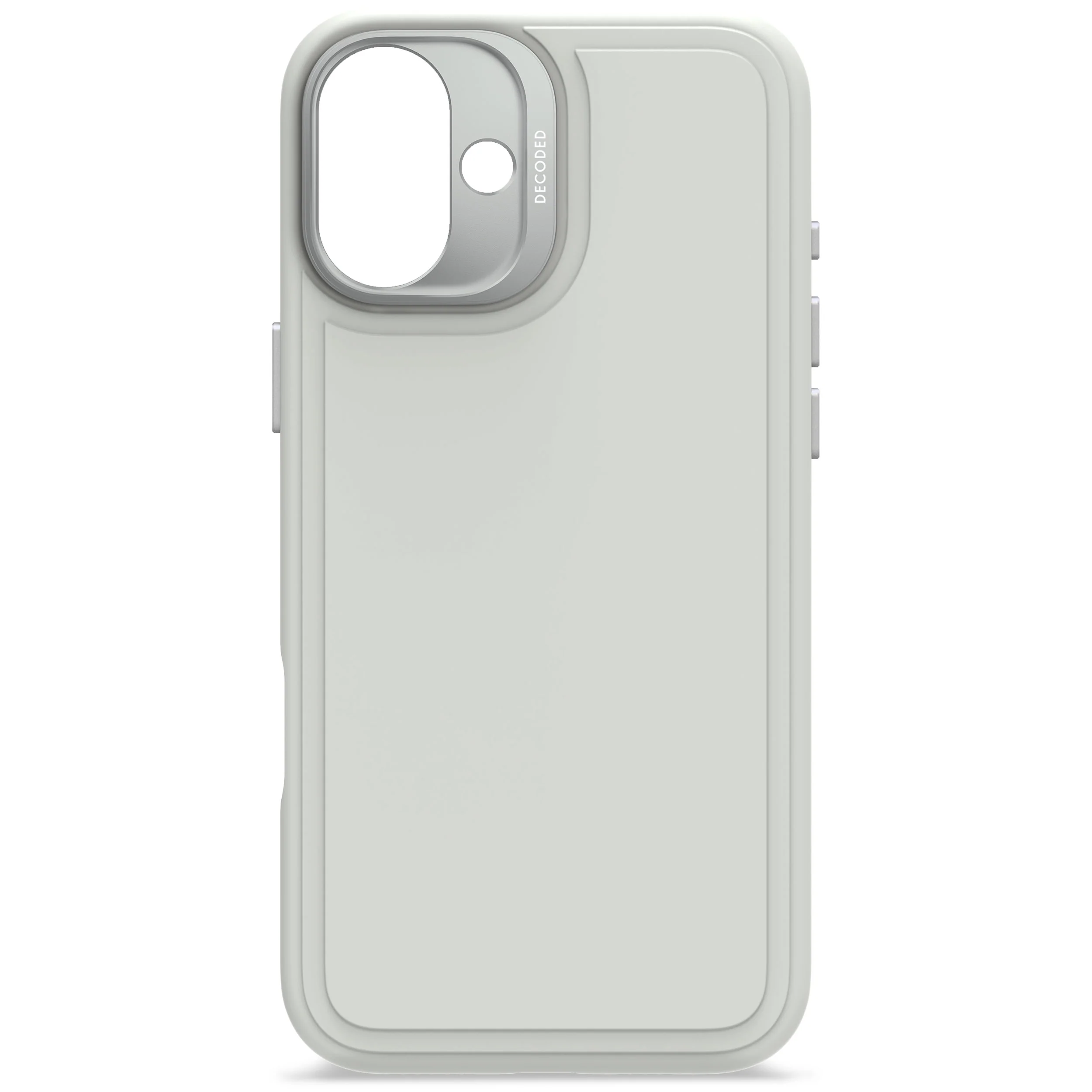 AntiMicrobial Silicone Stacks Case | Stone Grey | iPhone 16 Plus | D25IPO16PLBCST9SY - Image 9