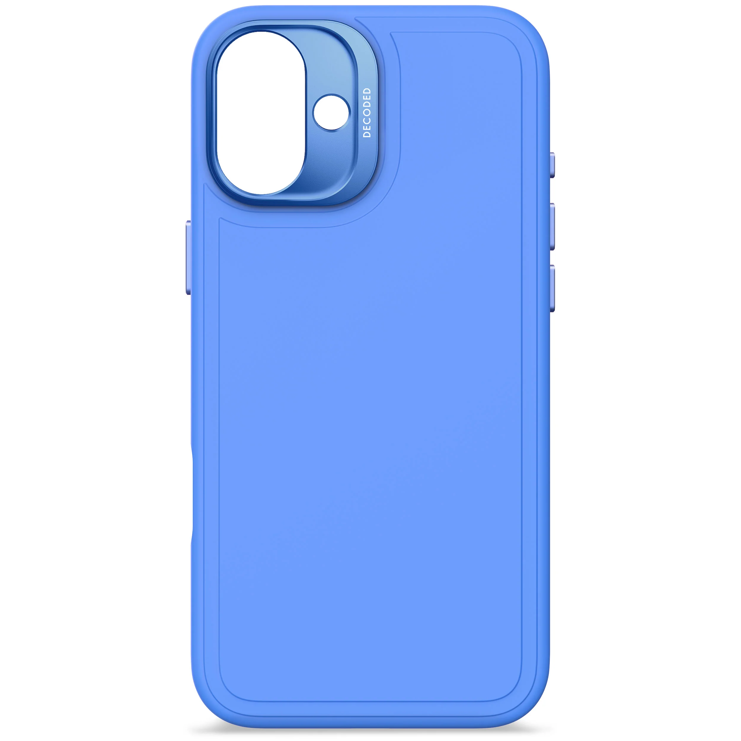 AntiMicrobial Silicone Stacks Case | Super Sonic Blue | iPhone 16 Plus | D25IPO16PLBCST9SC - Image 8