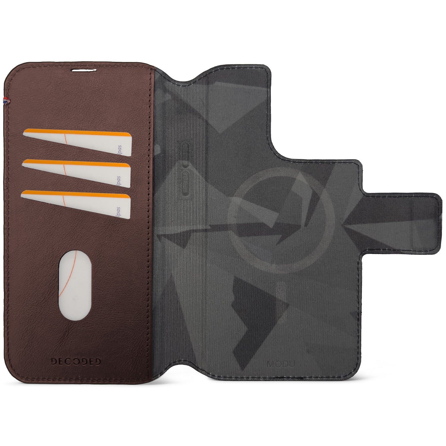 Leather Modu Wallet | Chocolate Brown - Image 12
