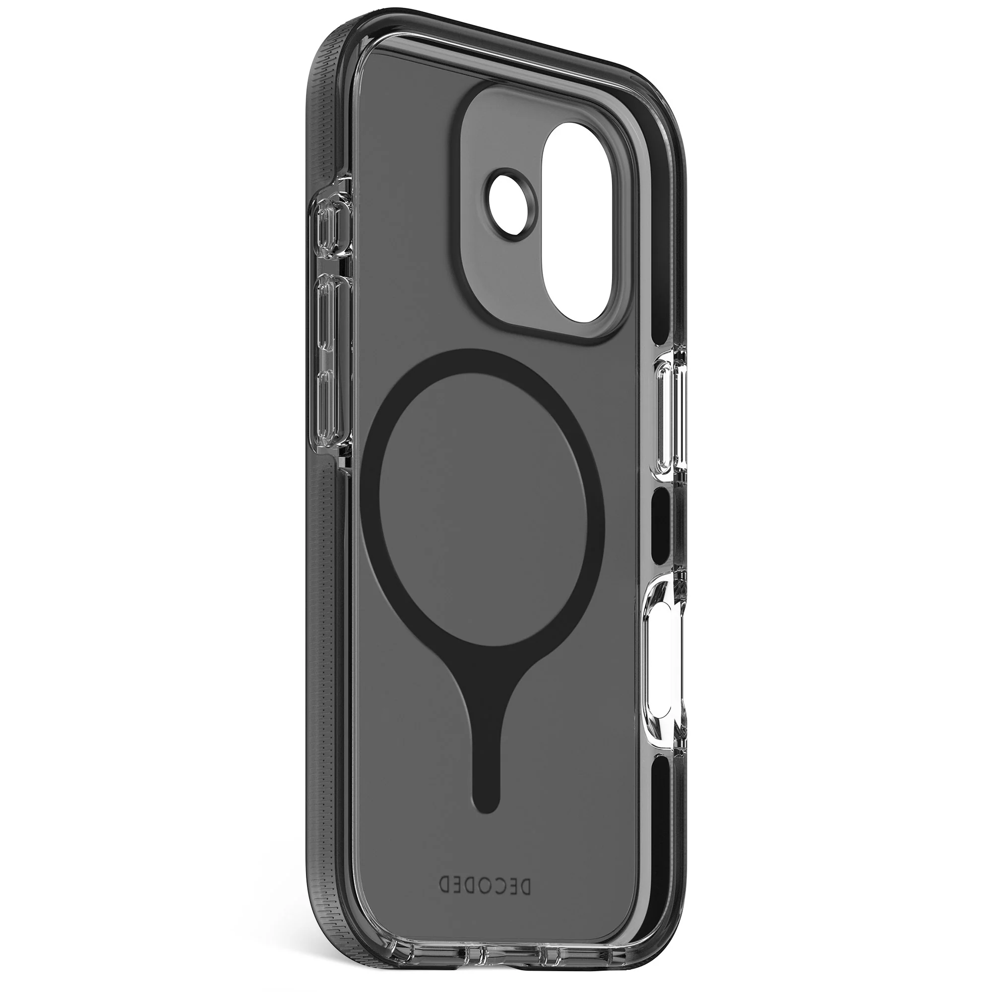 DropTec Clear Case | Black Transparent | iPhone 17 | D26IPO17BCT2FK - Image 3