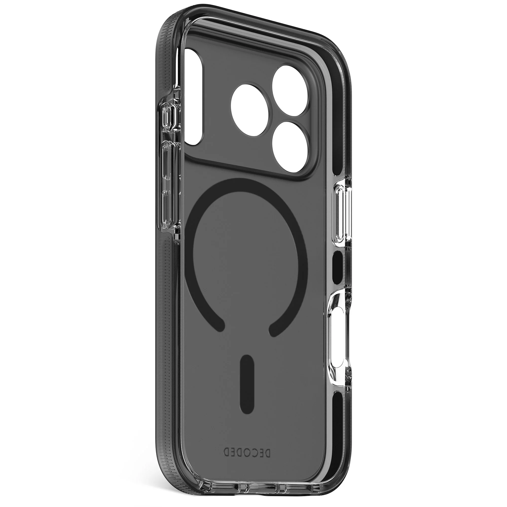 DropTec Clear Case | Black Transparent | iPhone 17 Pro | D26IPO17PBCT2FK - Image 3