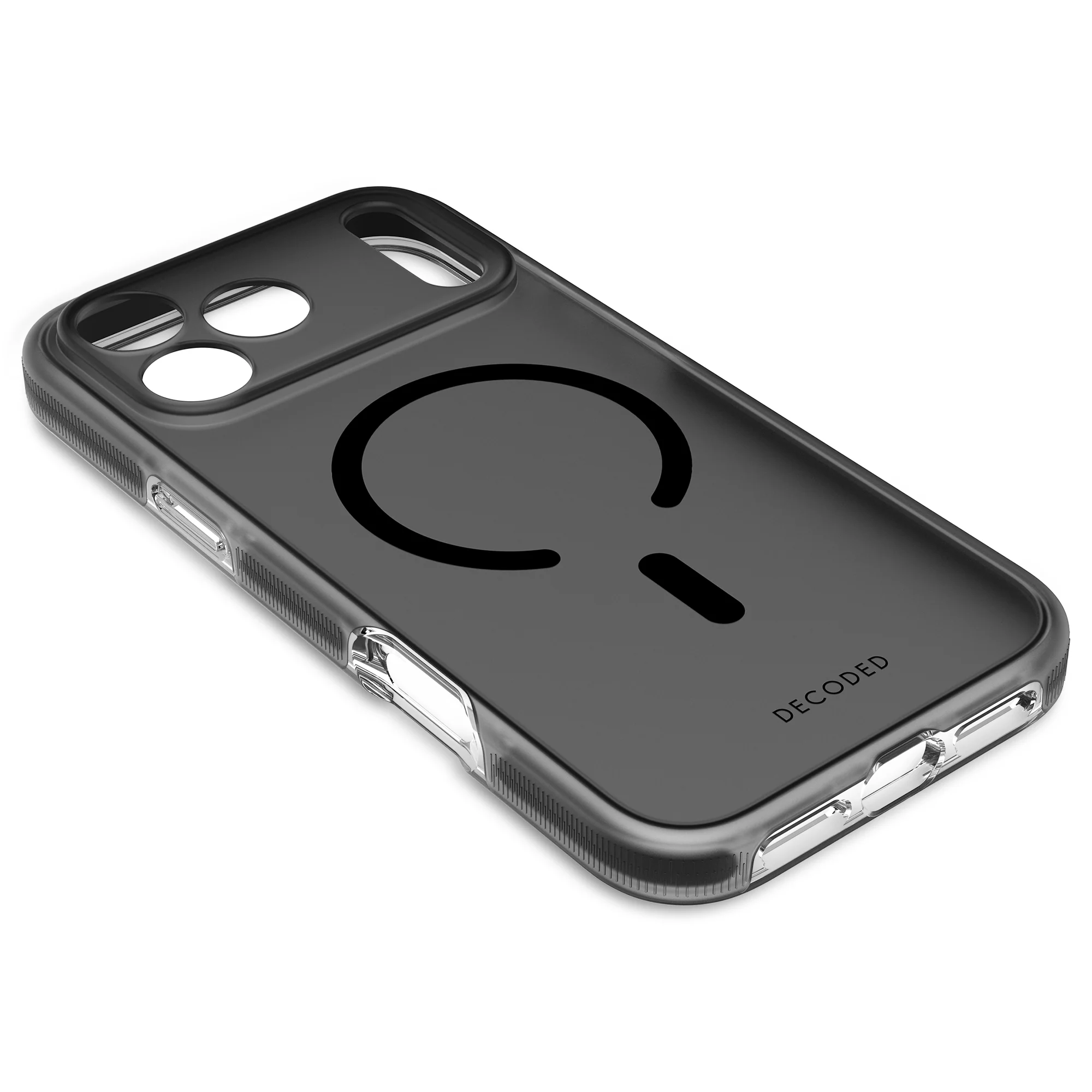 DropTec Clear Case | Black Transparent | iPhone 17 Pro Max | D26IPO17PMBCT2FK - Image 6