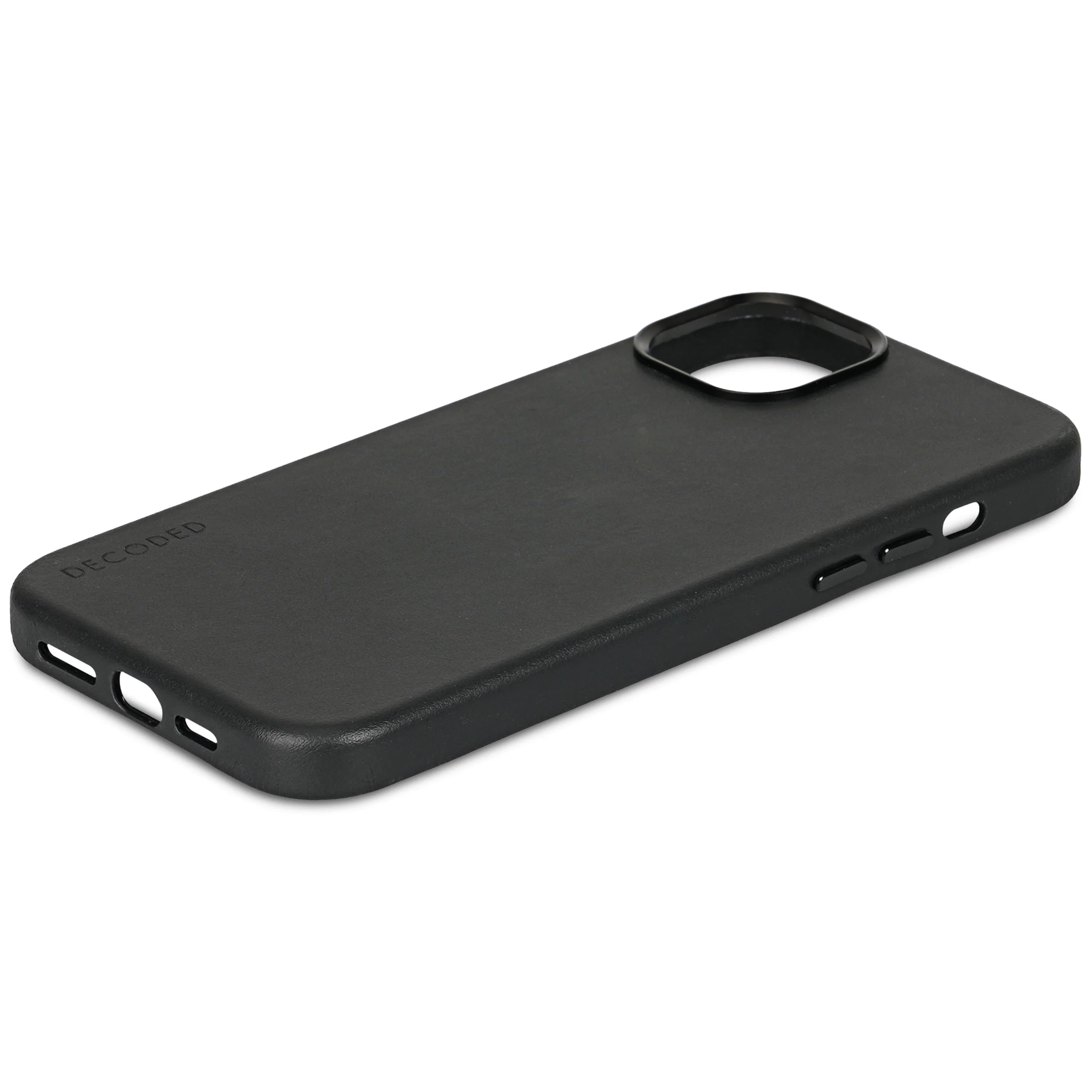 Leather Back Case | Black | iPhone 15 Plus | D24IPO15PLBC1BK - Image 7