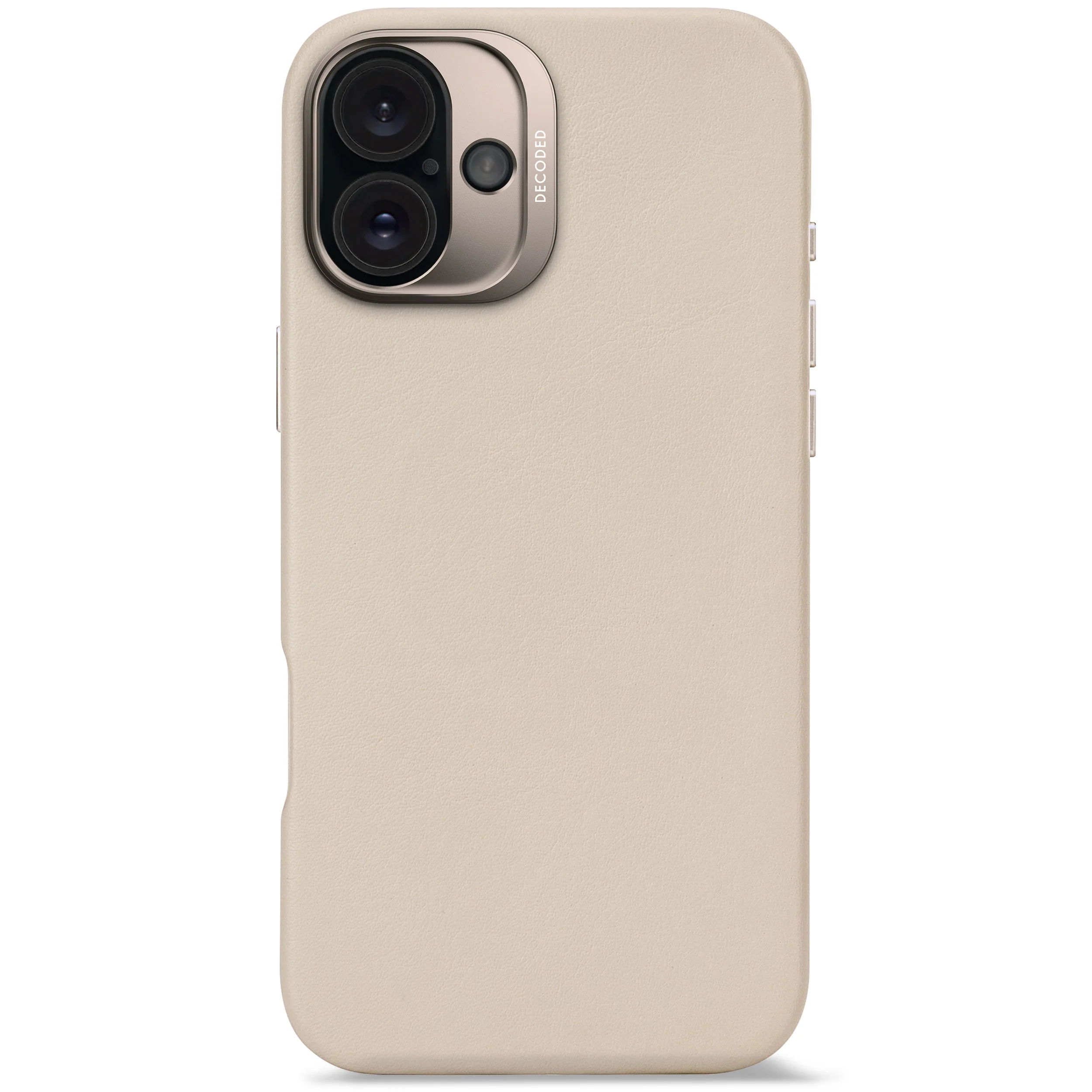 Leather Case | Clay Beige | iPhone 16 Plus | D25IPO16PLBC1CY