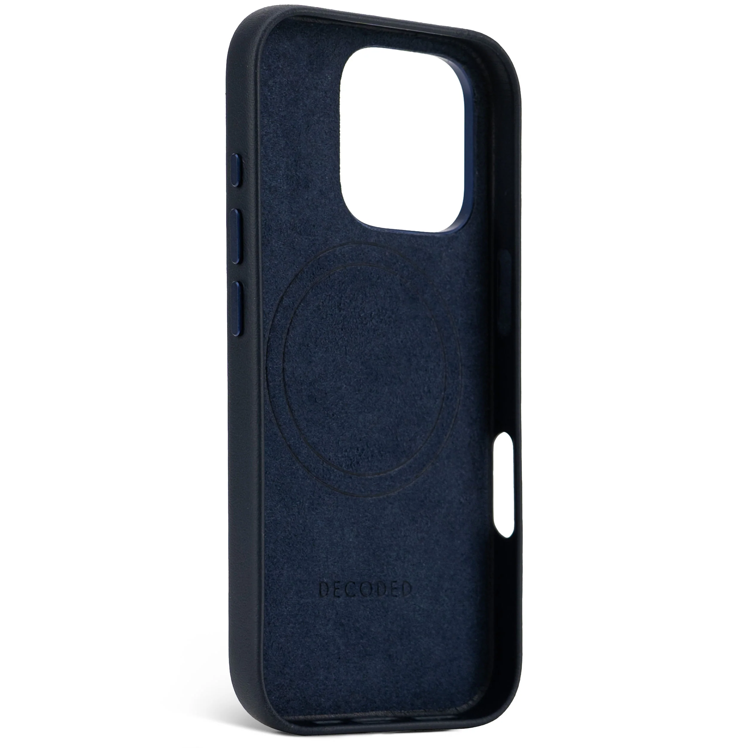 Leather Case | Navy Blue | iPhone 16 Pro | D25IPO16PBC1NY - Image 4