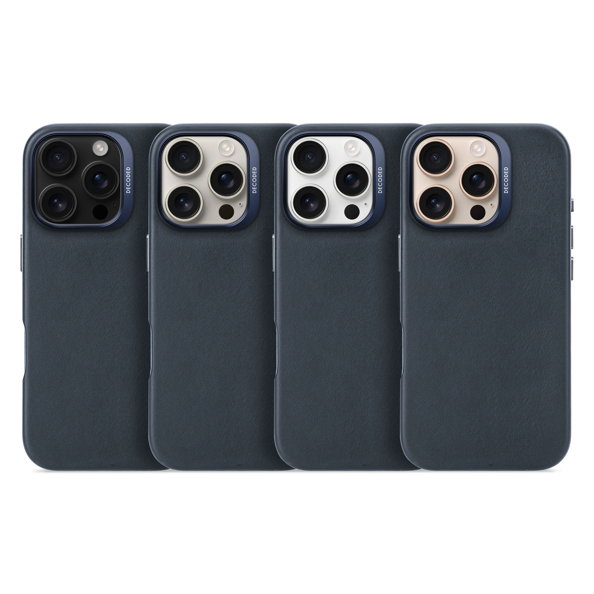 Leather Case | Navy Blue | iPhone 16 Pro Max | D25IPO16PMBC1NY - Image 11