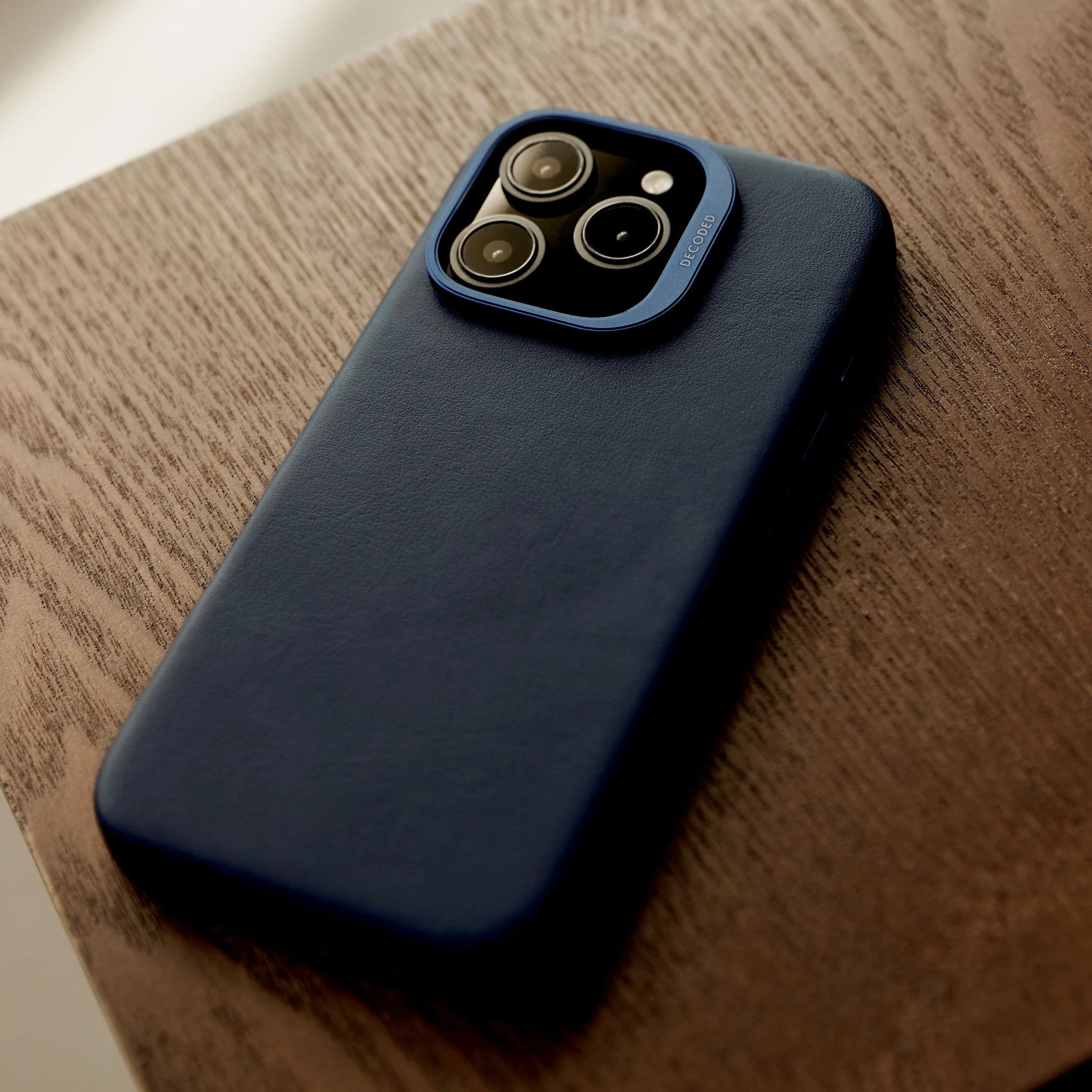 Leather Case | Navy Blue | iPhone 16 Pro Max | D25IPO16PMBC1NY - Image 3