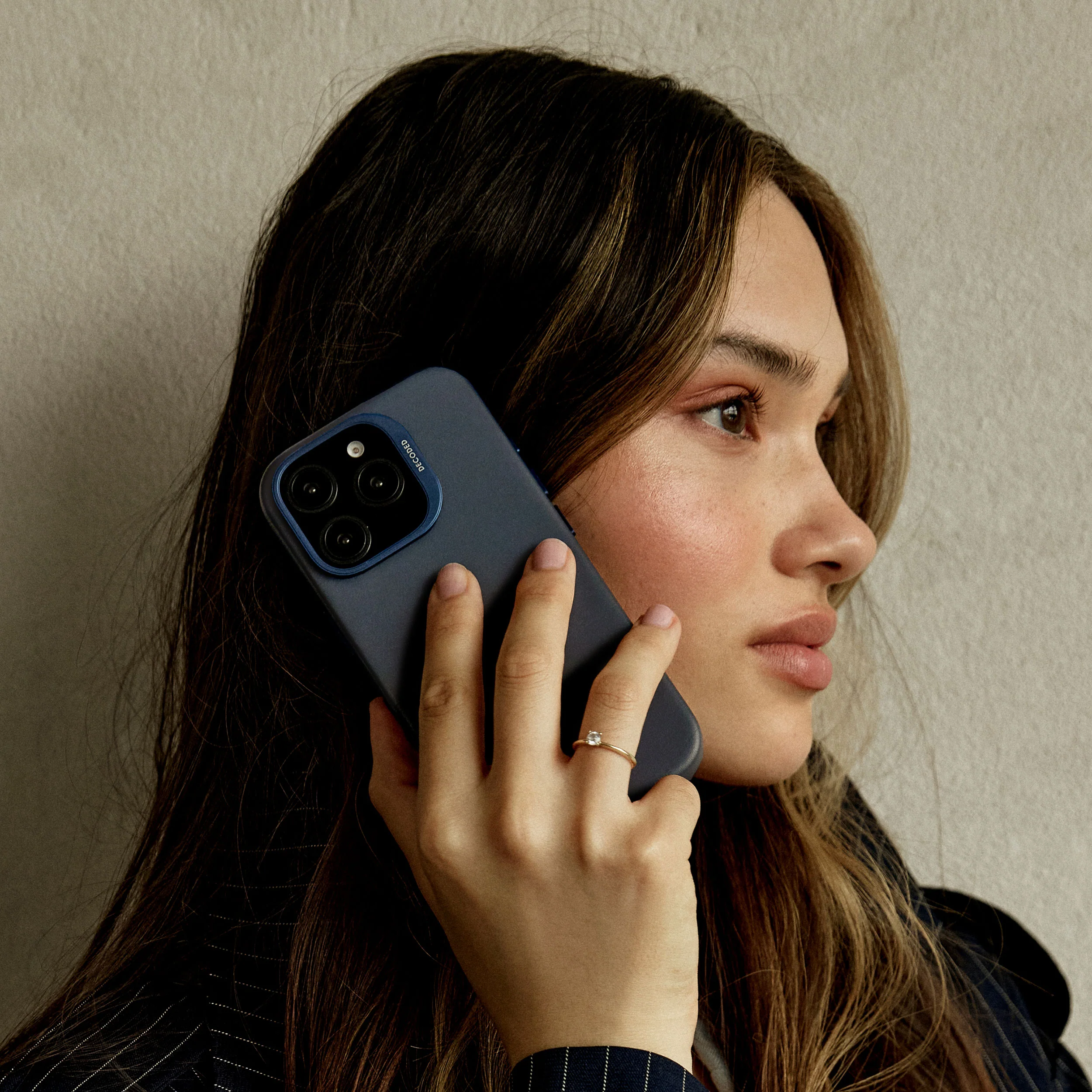 Leather Case | Navy Blue | iPhone 16 Pro Max | D25IPO16PMBC1NY - Image 5