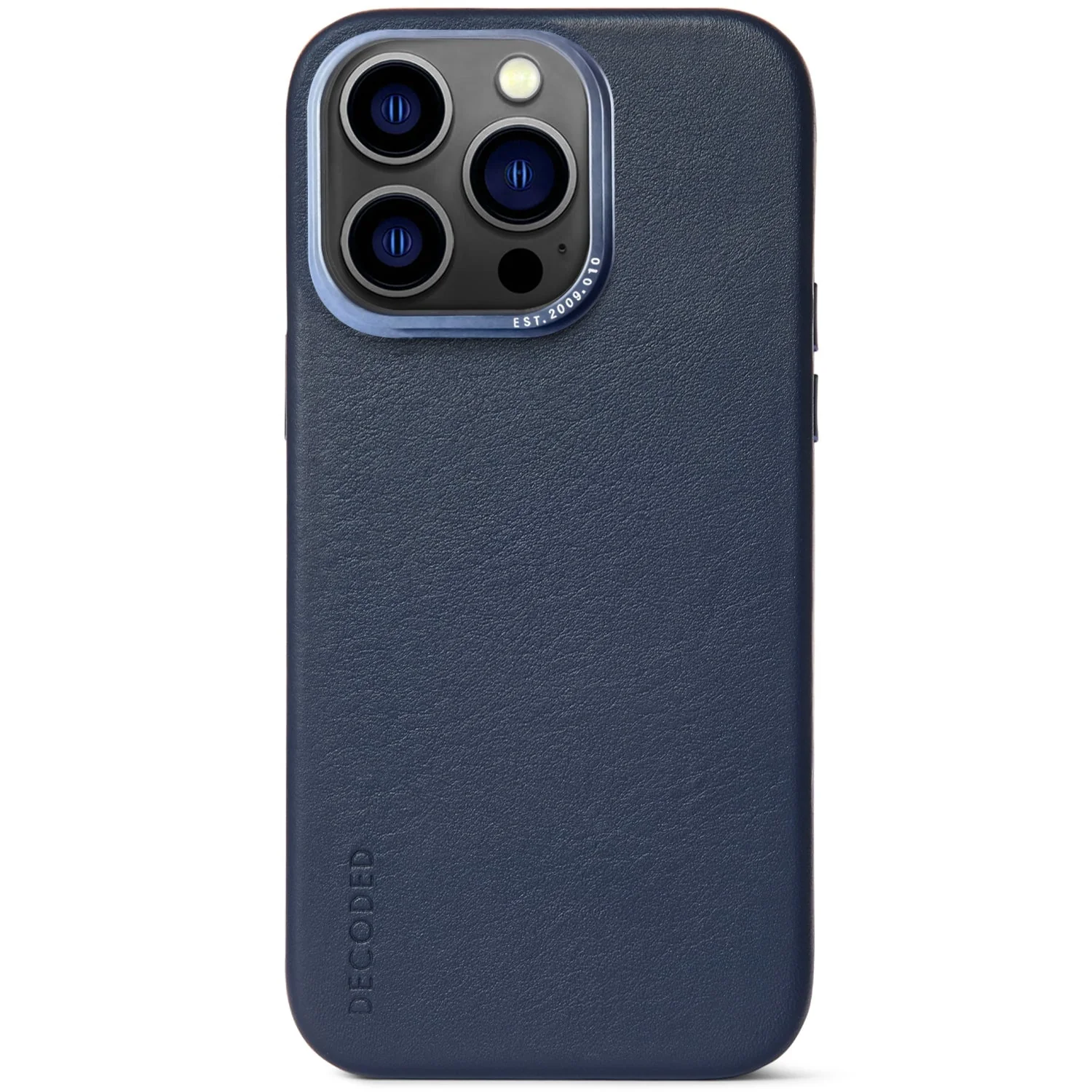 Leather Back Case | Navy | iPhone 14 Pro | D23IPO14PBC1NY