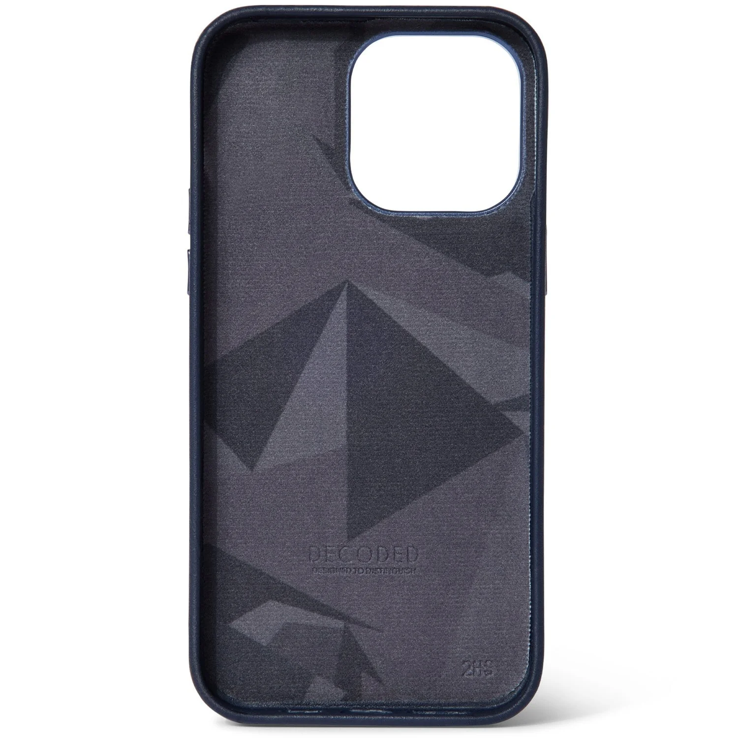Leather Back Case | Navy | iPhone 14 Pro Max | D23IPO14PMBC1NY - Image 2