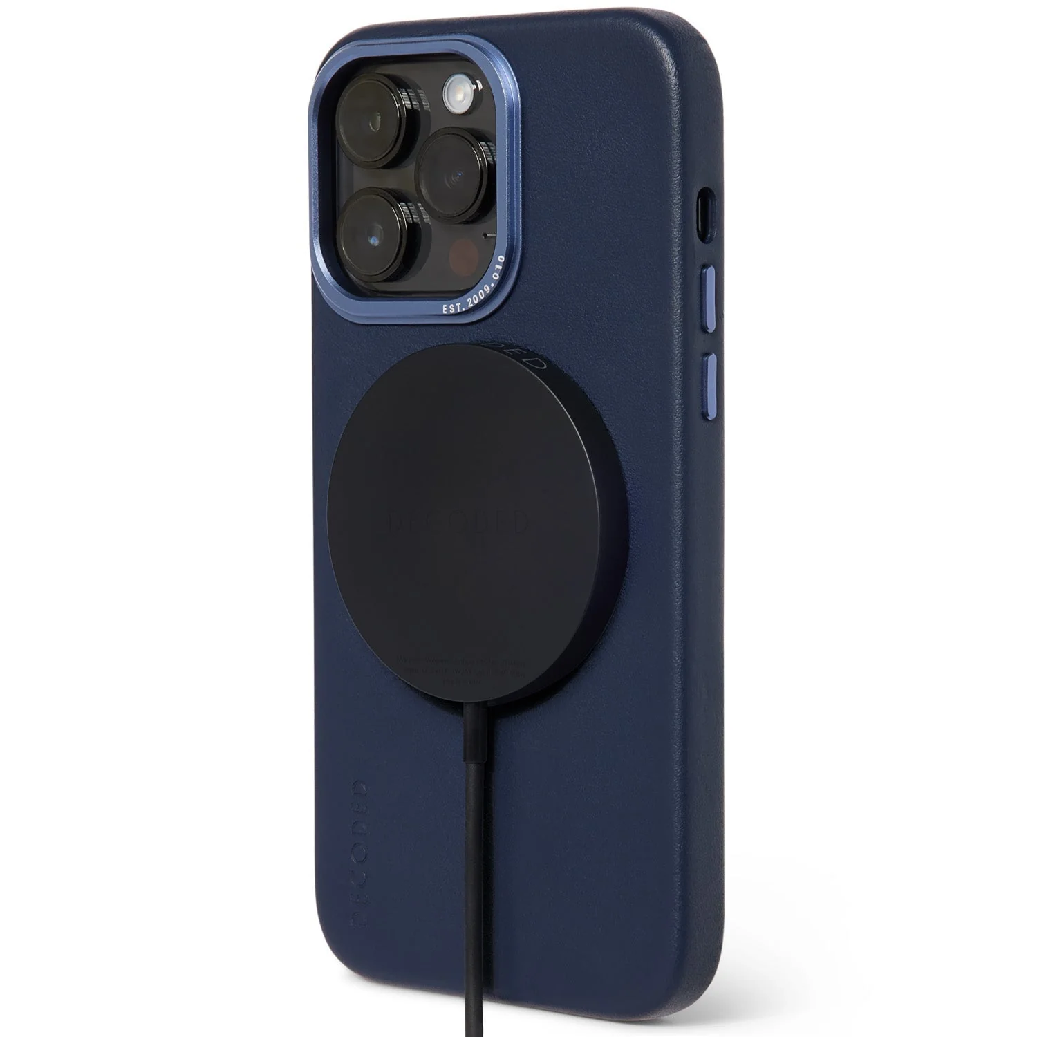 Leather Back Case | Navy | iPhone 14 Pro Max | D23IPO14PMBC1NY - Image 3