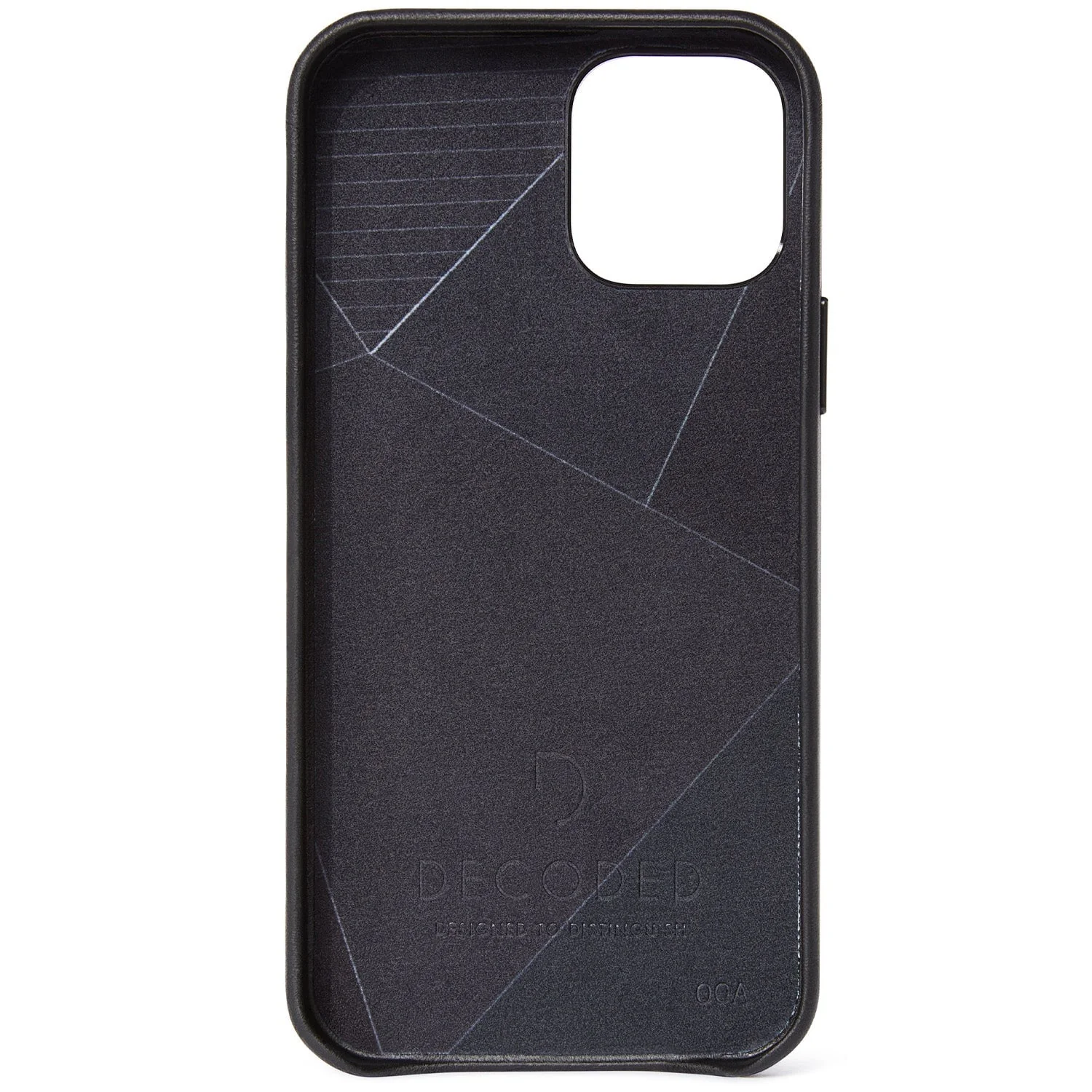 Leather Back Cover Pig & Hen | Black - Image 3