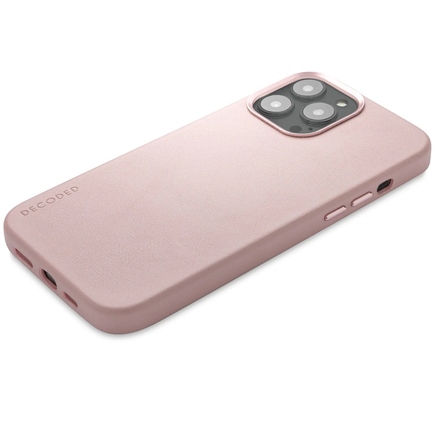 Leather Back Case | Powder Pink | iPhone 13 Pro | D22IPO61PBC6PPK - Image 4
