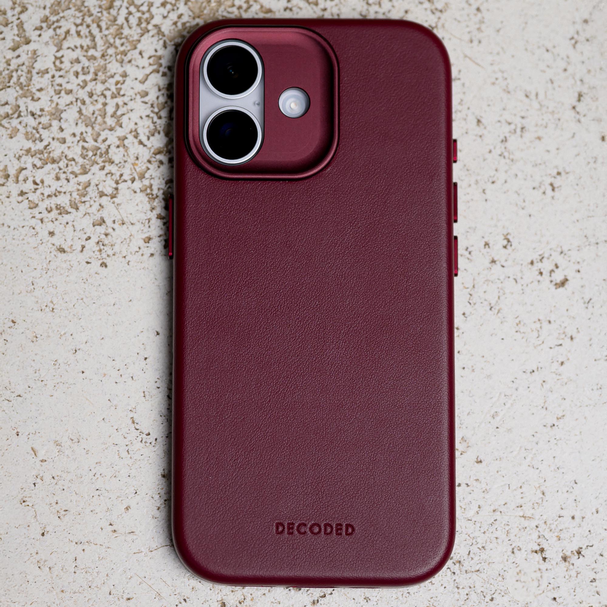Leather Case | Burgundy | iPhone 17 | D26IPO17BC1DY - Image 5