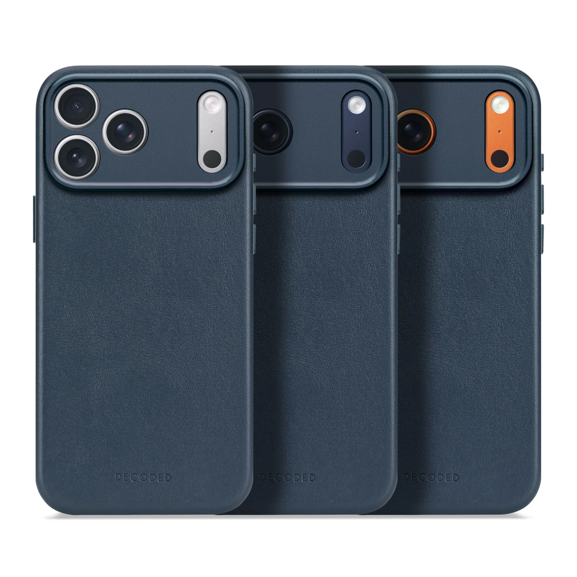Leather Case | Navy Shadow | iPhone 17 Pro | D26IPO17PBC1NW - Image 11